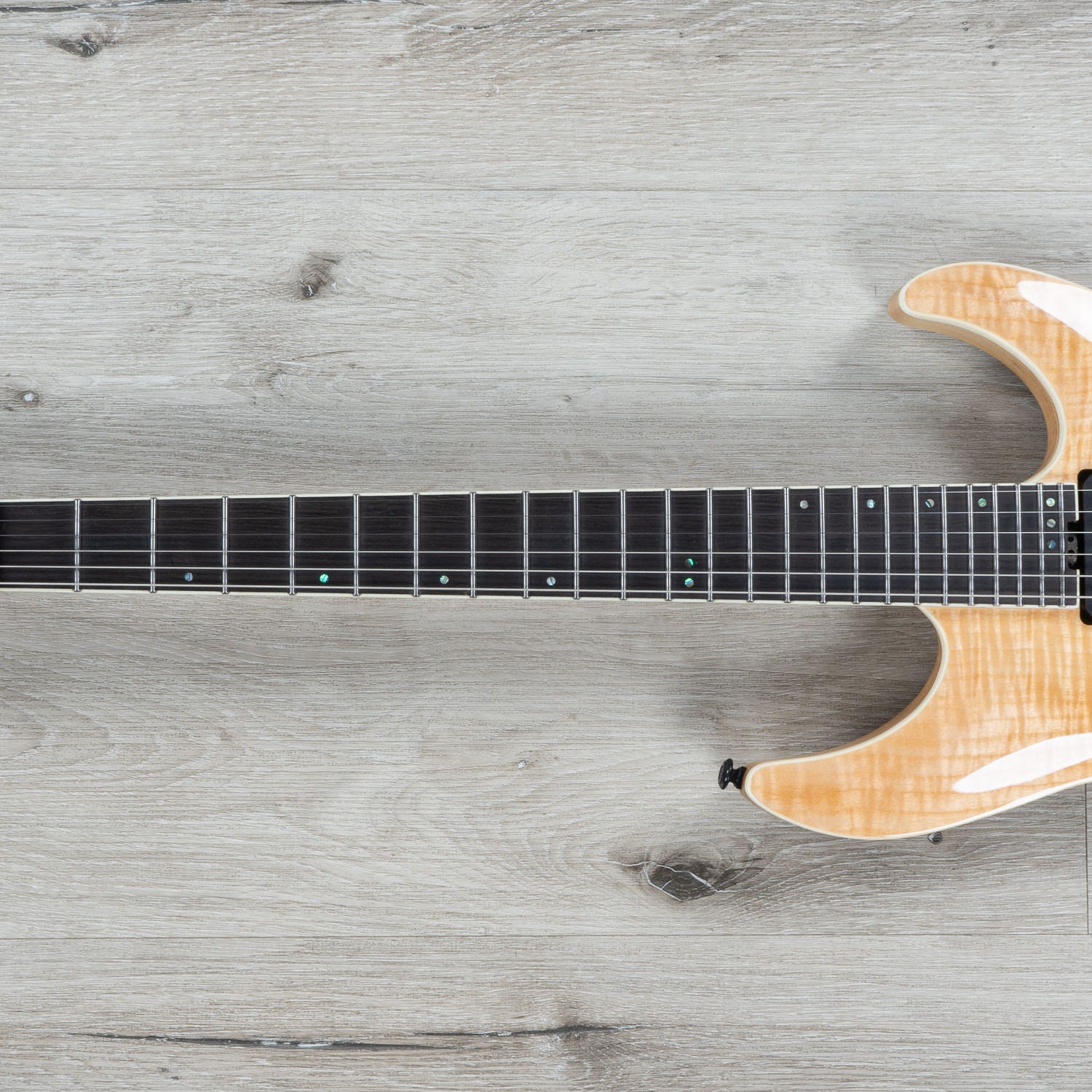 Schecter C-1 FR S SLS Elite Electric Guitar, Flamed Maple Top - Antique Fade Burst