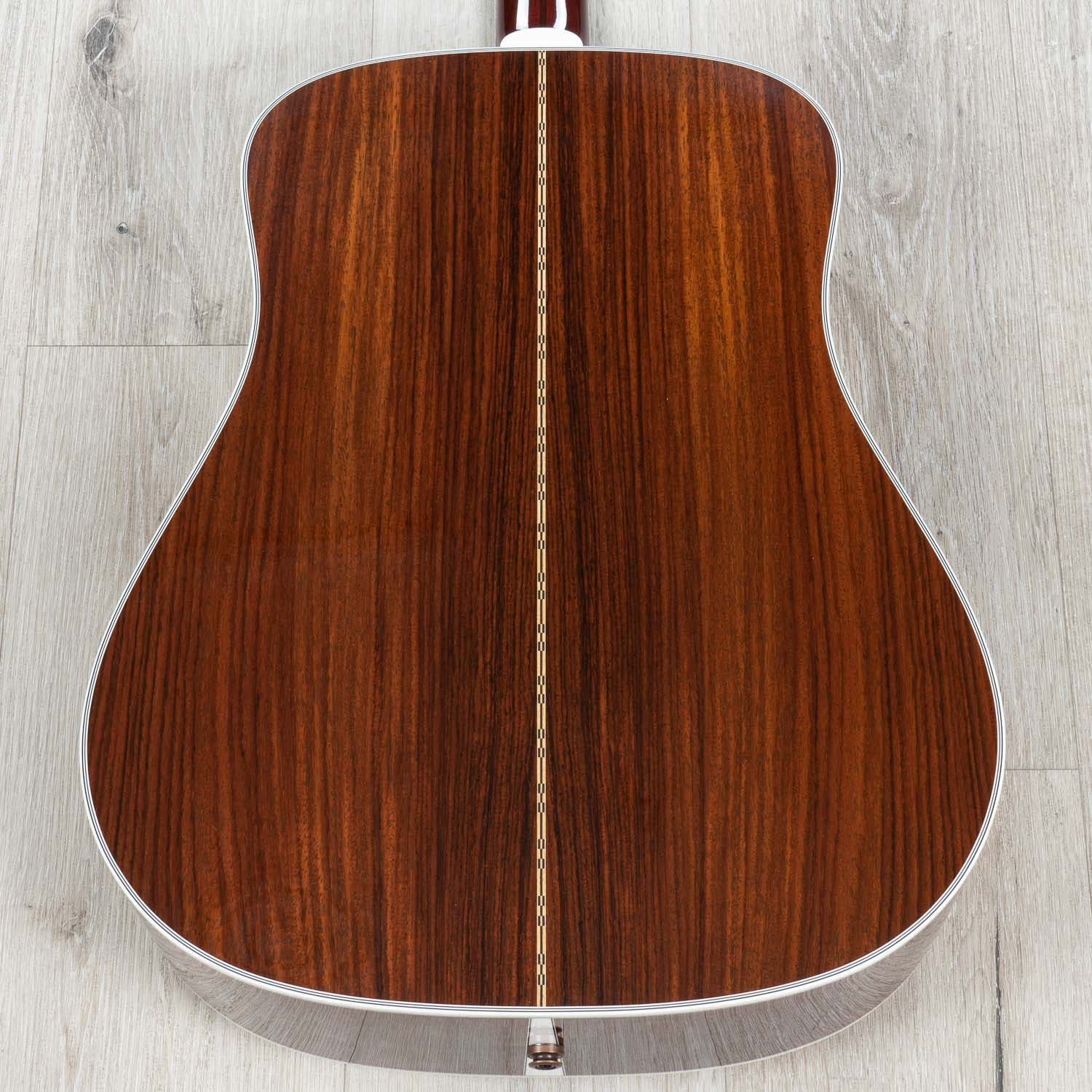 Guild D55E Acoustic-Electric Guitar, Ebony Fretboard, LR Baggs Electronics, Hard Case - Natural