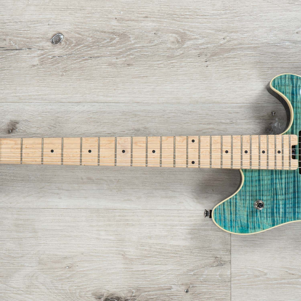 Peavey HP 2 Deep Ocean Electric Guitar, Maple Neck and Fretboard, Floyd Rose