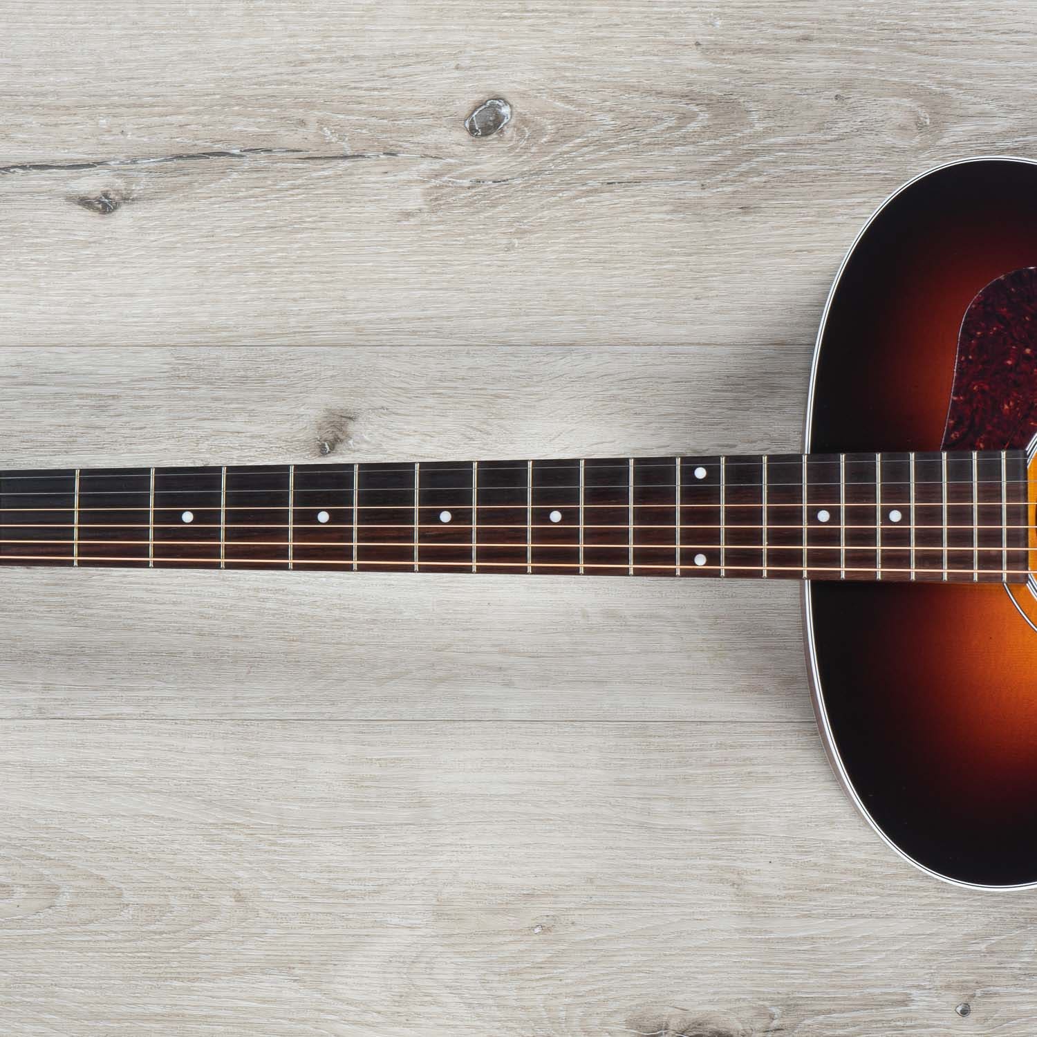 Guild F-40E Acoustic-Electric Guitar, Spruce Top, Mahogany Back and Sides, Hard Case - Antique Burst