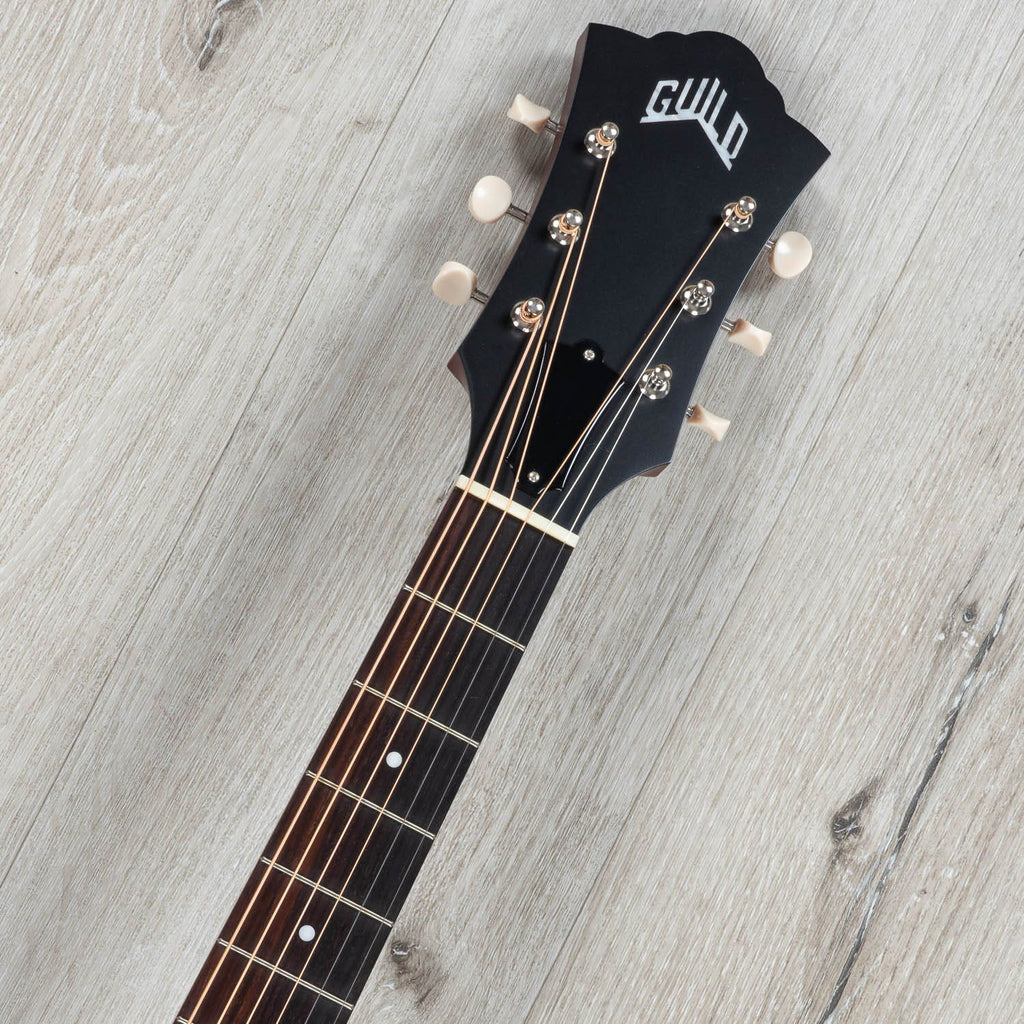 Guild F-40E Acoustic-Electric Guitar, Spruce Top, Mahogany Back and Sides, Hard Case - Antique Burst