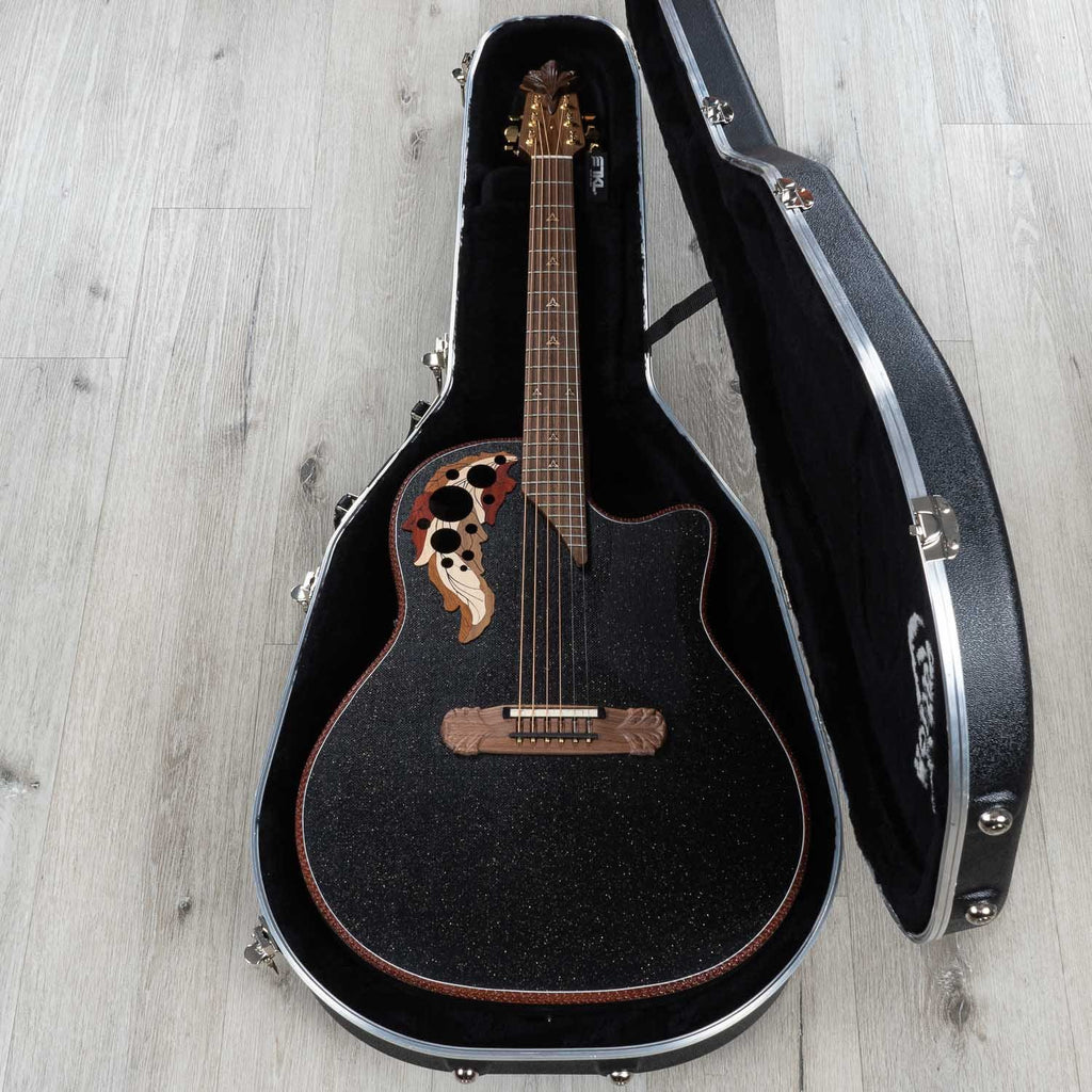 Ovation Adamas 2087GT-5 Deep Contour Acoustic Electric Guitar, Carbon Fiber Top