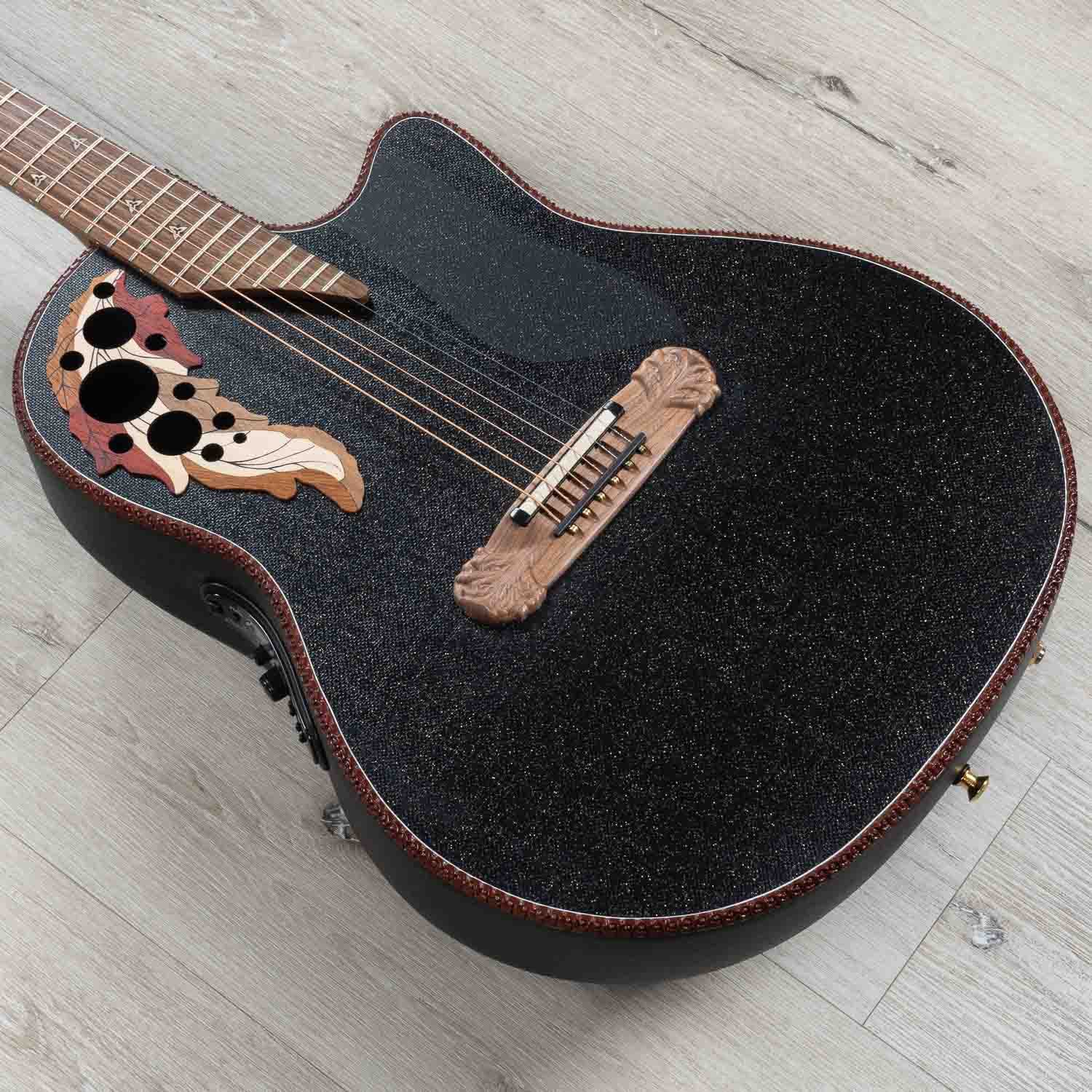 Ovation Adamas 2087GT-5 Deep Contour Acoustic Electric Guitar, Carbon Fiber Top