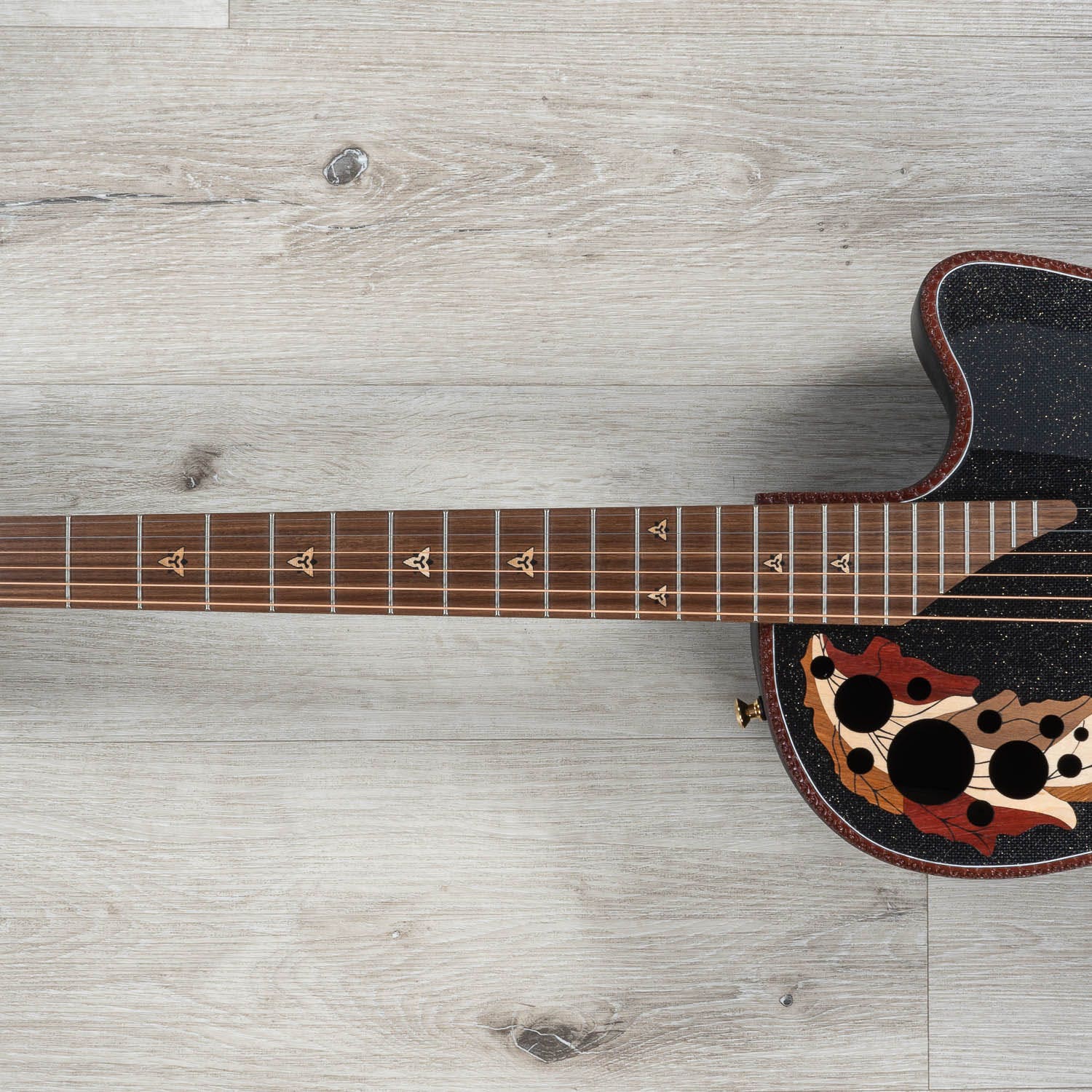 Ovation Adamas 2087GT-5 Deep Contour Acoustic Electric Guitar, Carbon Fiber Top