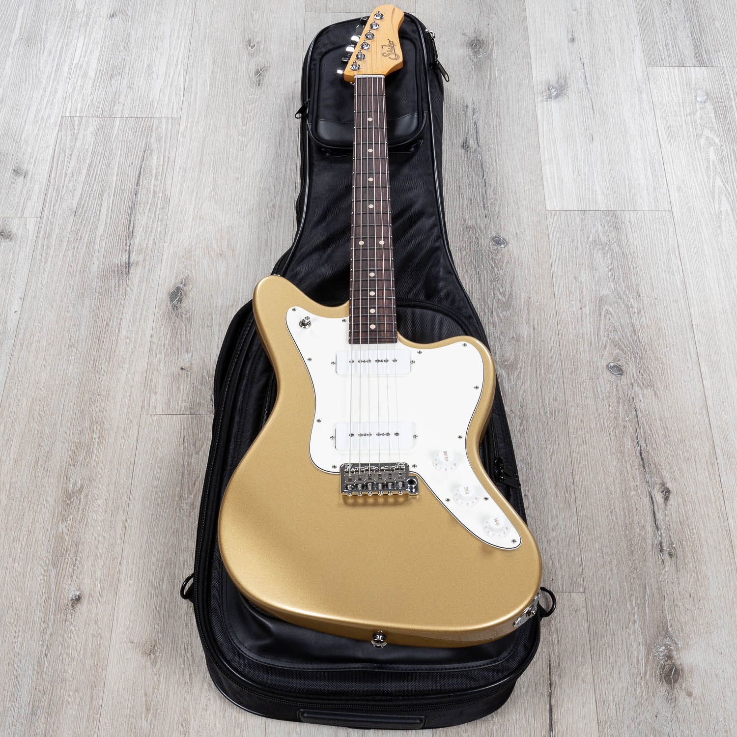 Suhr Classic JM Pro Electric Guitar, Indian Rosewood Fingerboard, S90, SSCII, Gotoh 510 - Gold