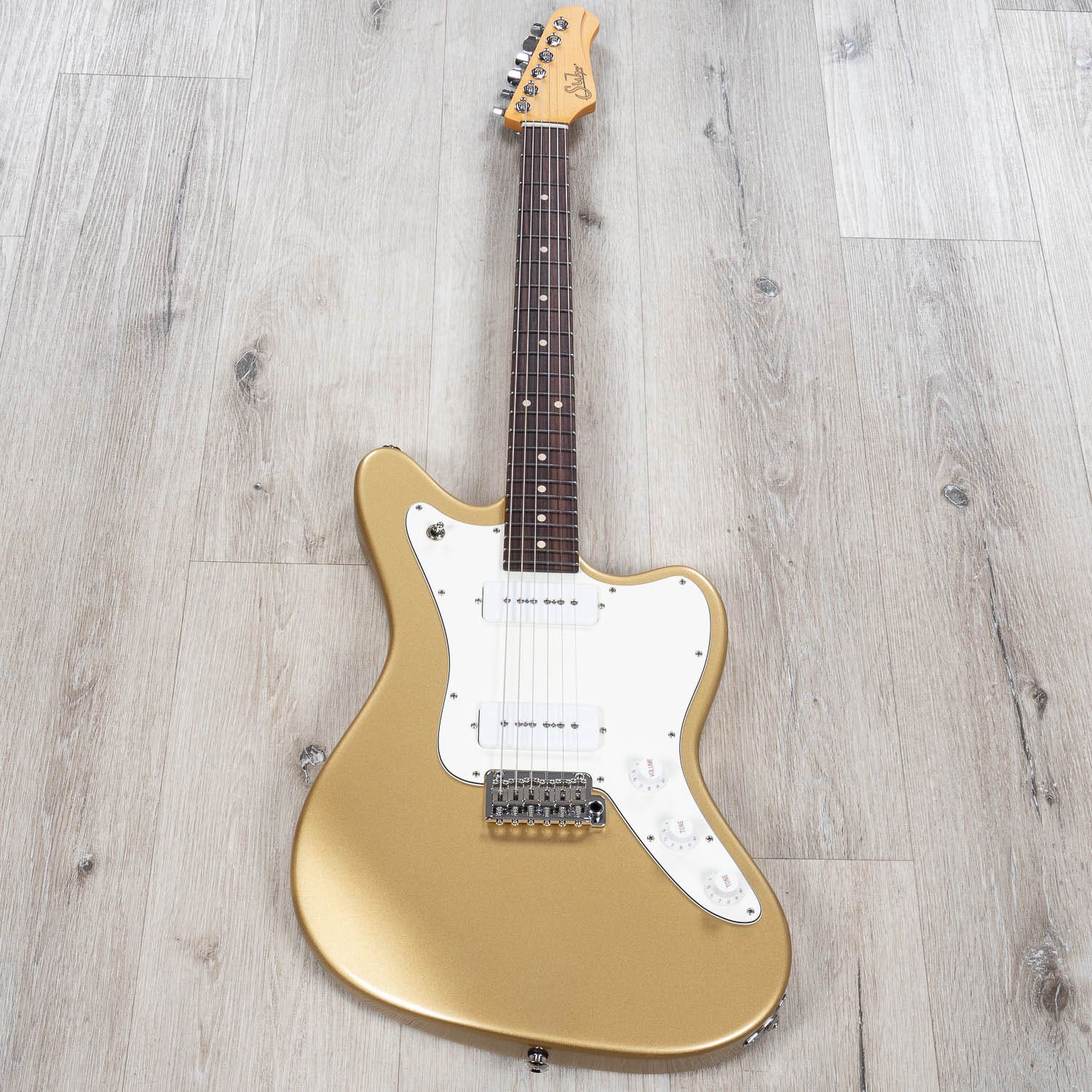 Suhr Classic JM Pro Electric Guitar, Indian Rosewood Fingerboard, S90, SSCII, Gotoh 510 - Gold