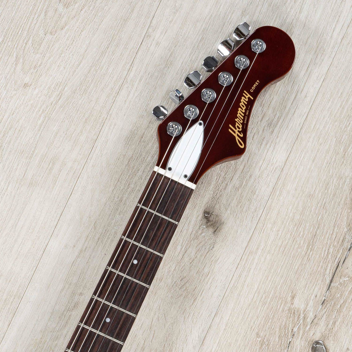 Harmony Comet Semi-Hollow Electric Guitar, Rosewood Fretboard, Sunburst