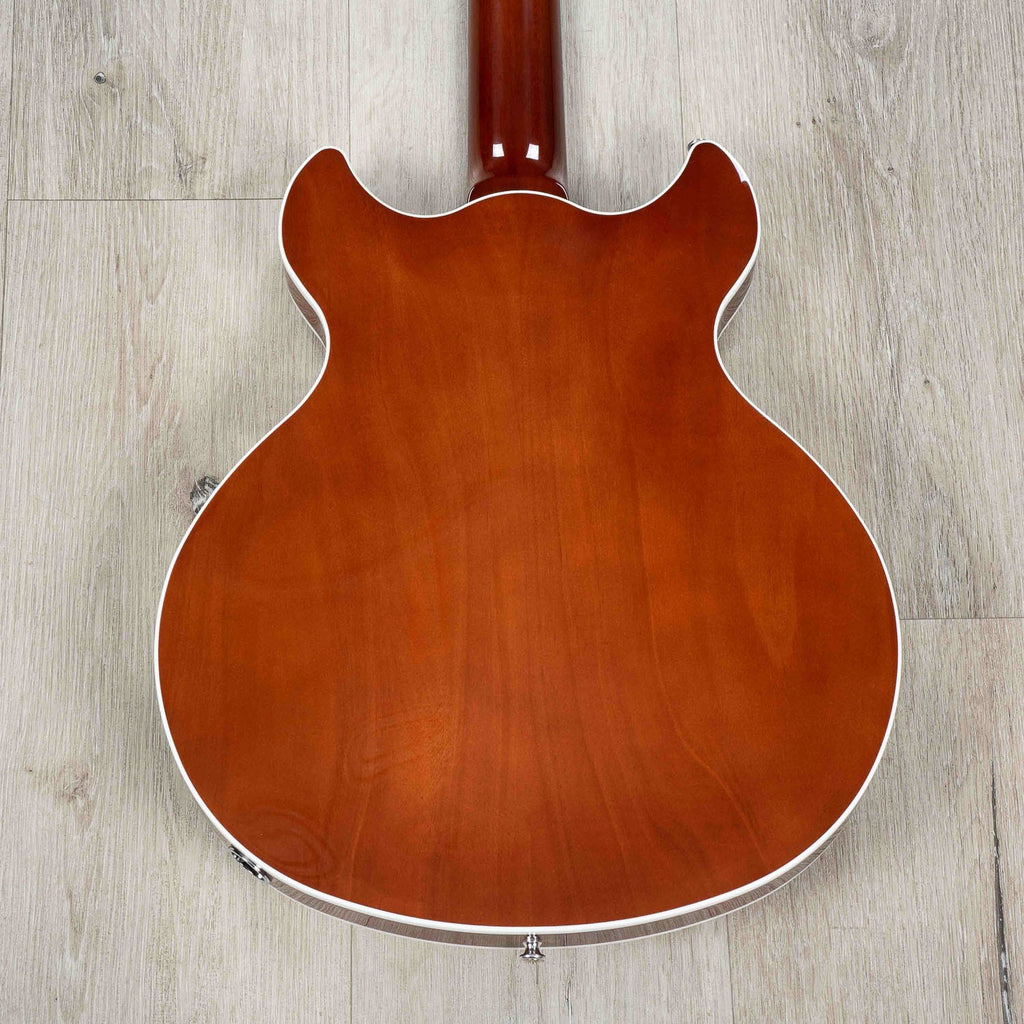 Harmony Comet Semi-Hollow Electric Guitar, Rosewood Fretboard, Sunburst
