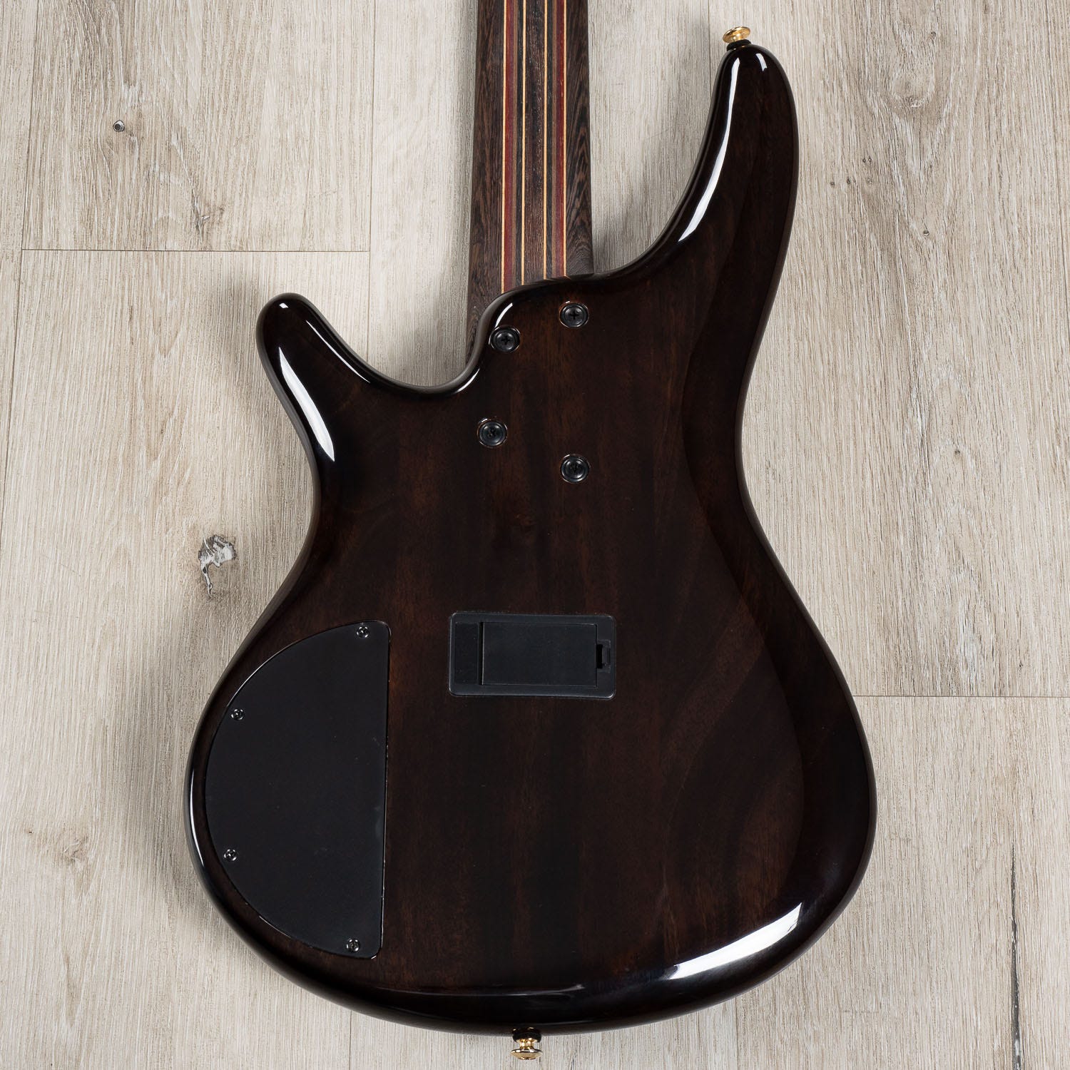 Ibanez SR2605 Premium Electric Bass Guitar, 5-String, Cerulean Blue Burst