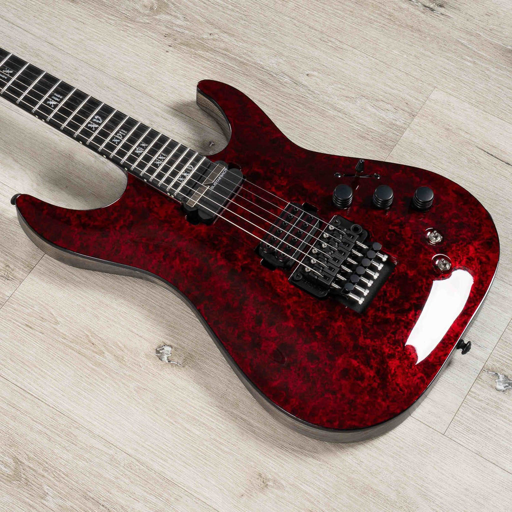 Schecter C-1 FR S Apocalypse Electric Guitar with Floyd Rose & Sustainiac - Red Reign