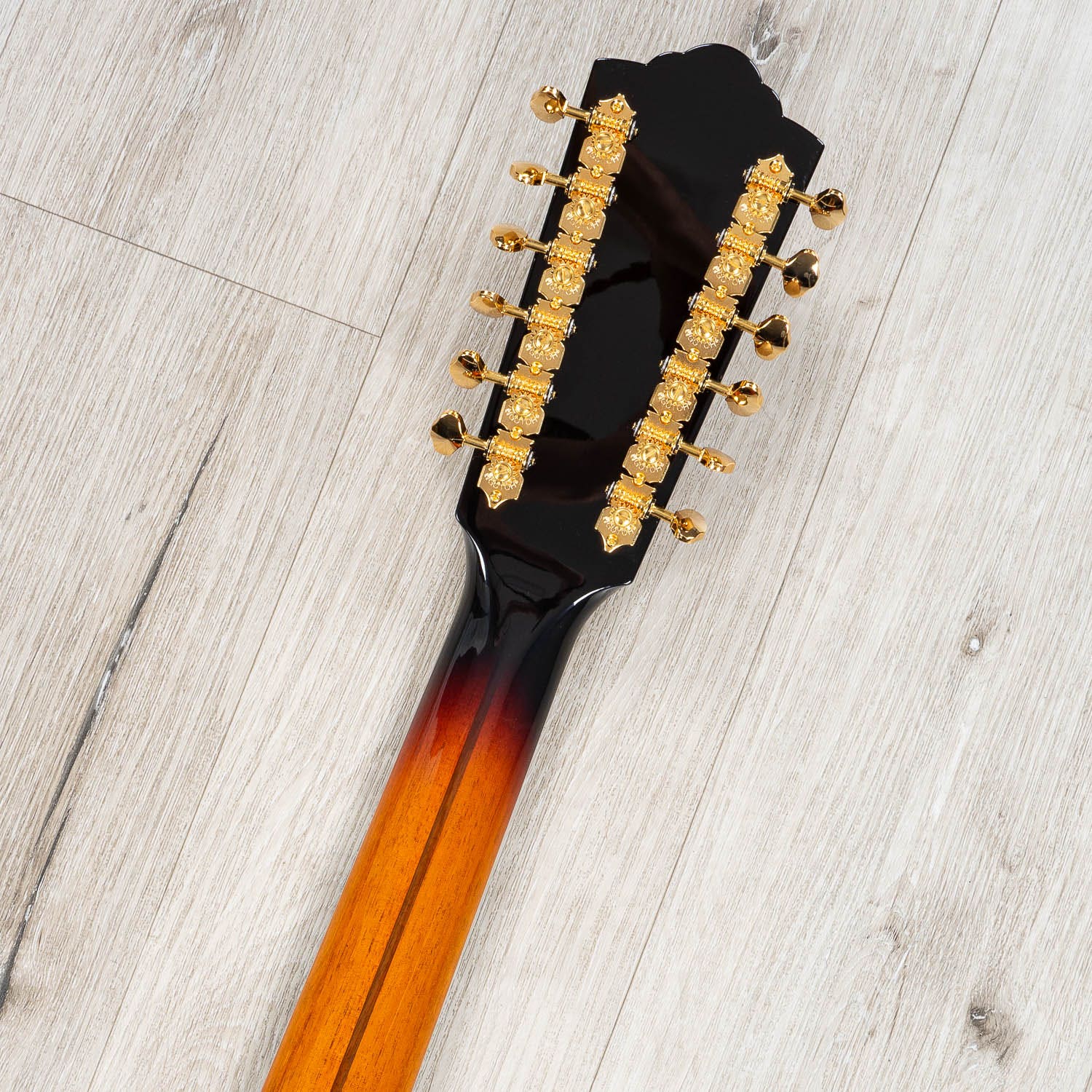 Guild F-512E Maple Jumbo 12-String Acoustic-Electric Guitar, Antique Sunburst