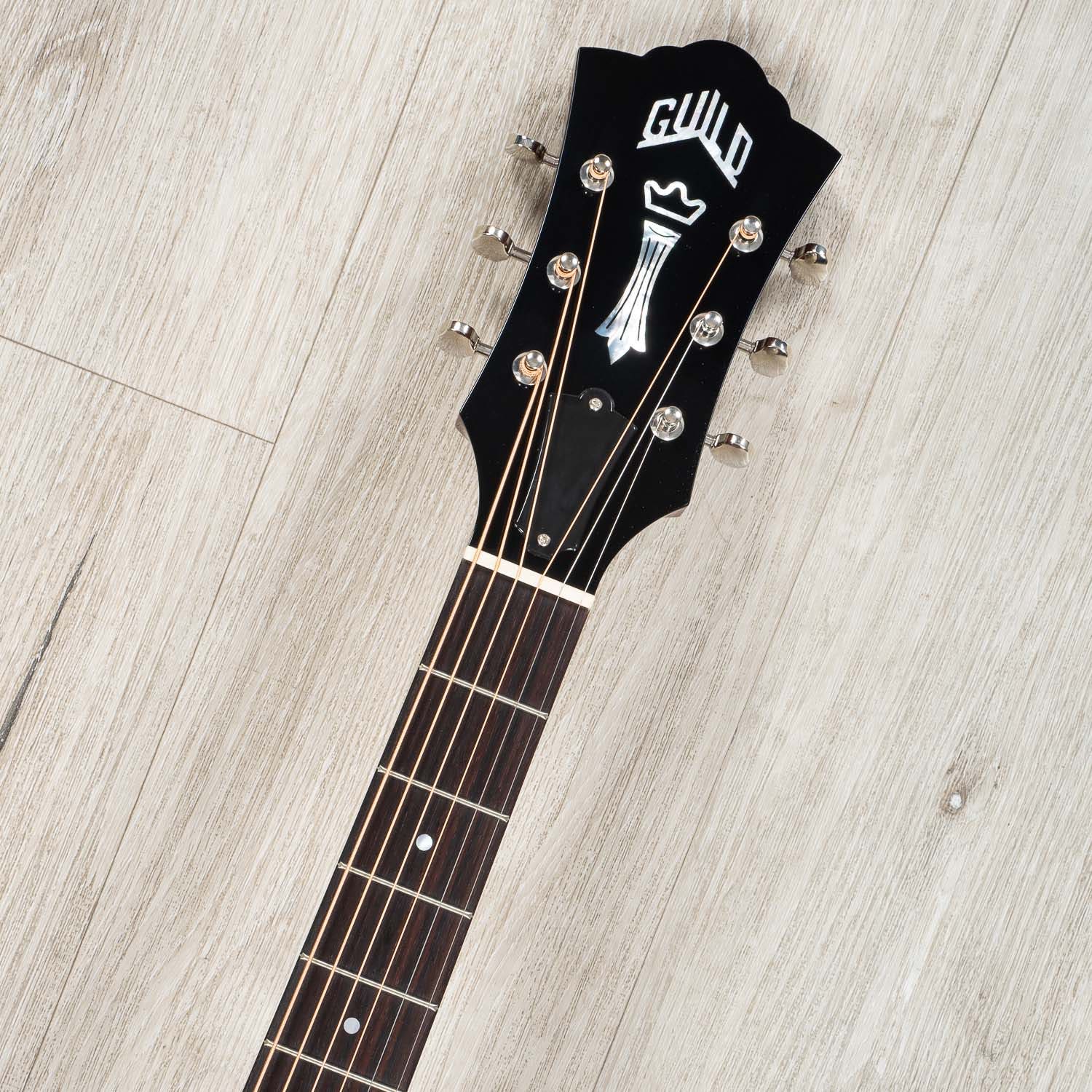Guild F-40 Standard Jumbo Acoustic Guitar, Rosewood Fretboard, Natural