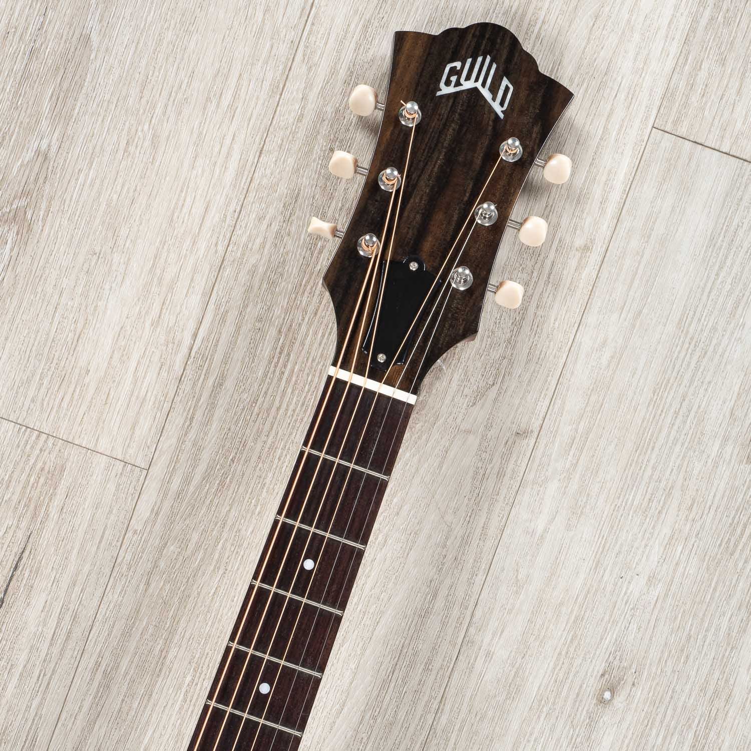 Guild D-40 Standard Dreadnought Acoustic Guitar, Mahogany Back & Sides, Natural Vintage Gloss