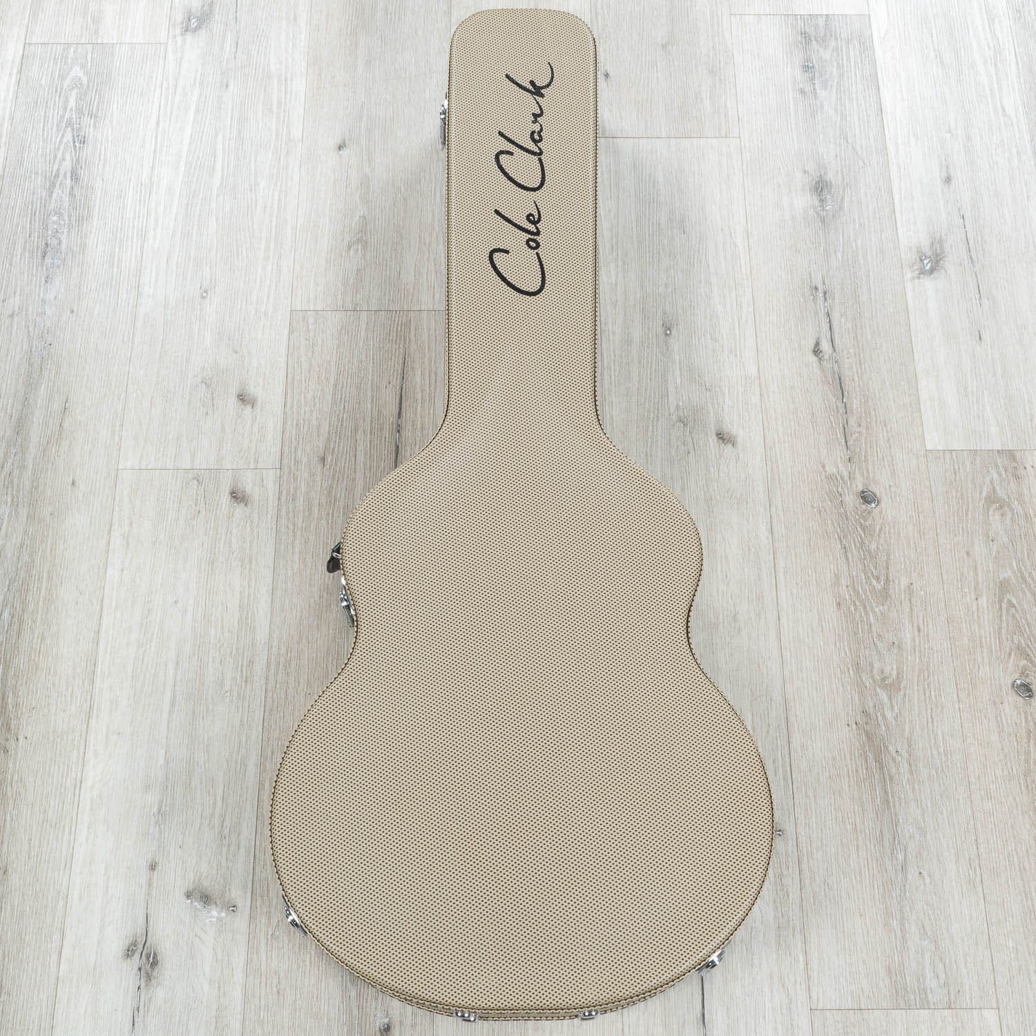Cole Clark TL2EC-BLBL-HSS True Hybrid Thinline Grand Auditorium Acoustic-Electric Guitar, Natural