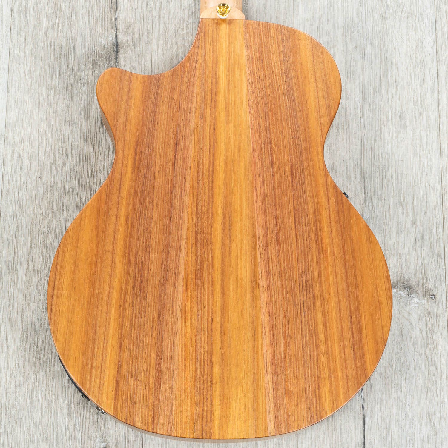 Cole Clark TL2EC-BLBL-HSS True Hybrid Thinline Grand Auditorium Acoustic-Electric Guitar, Natural