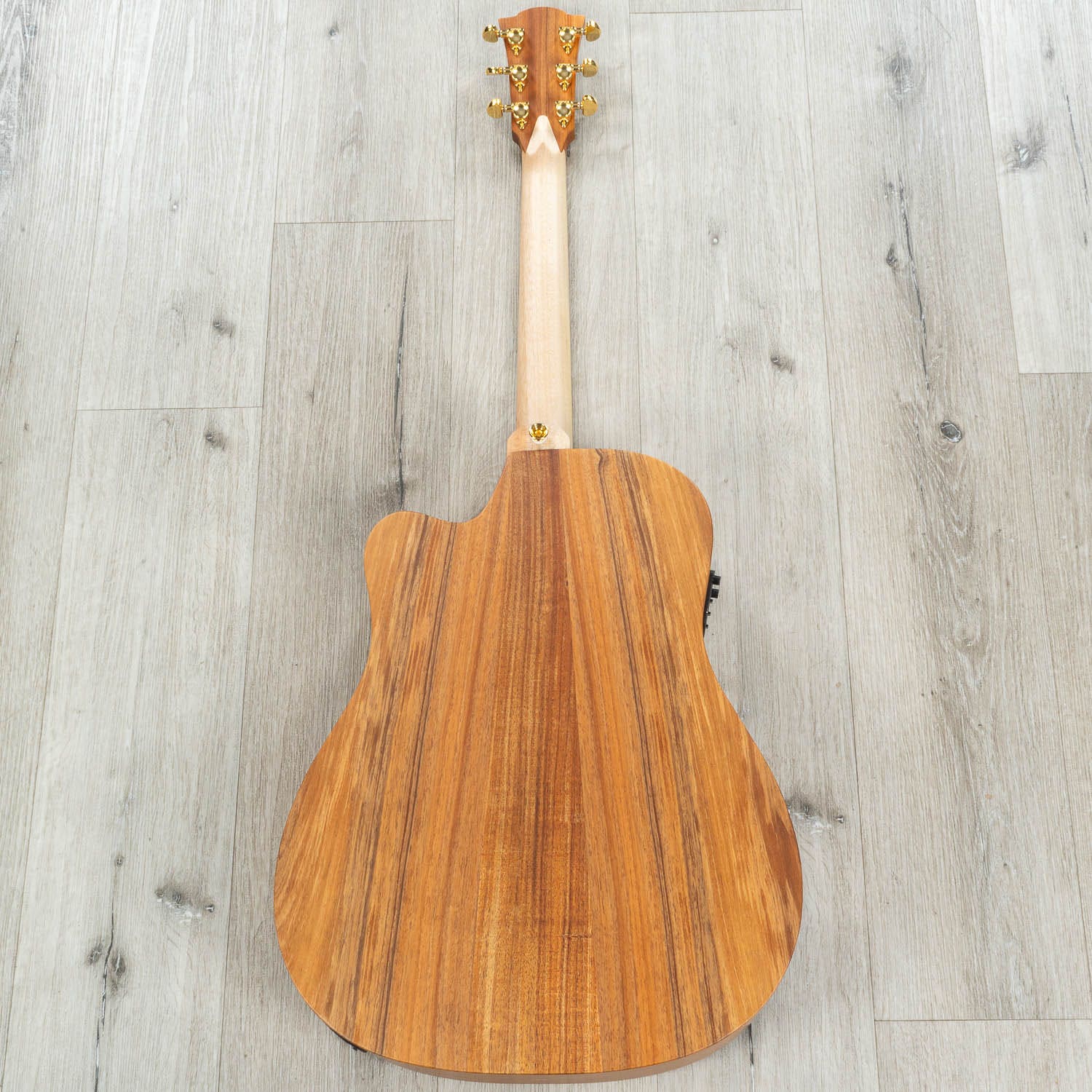 Cole Clark Fat Lady 2 Series FL2EC-RDBL Acoustic-Electric Guitar, Redwood Top, Hard Case