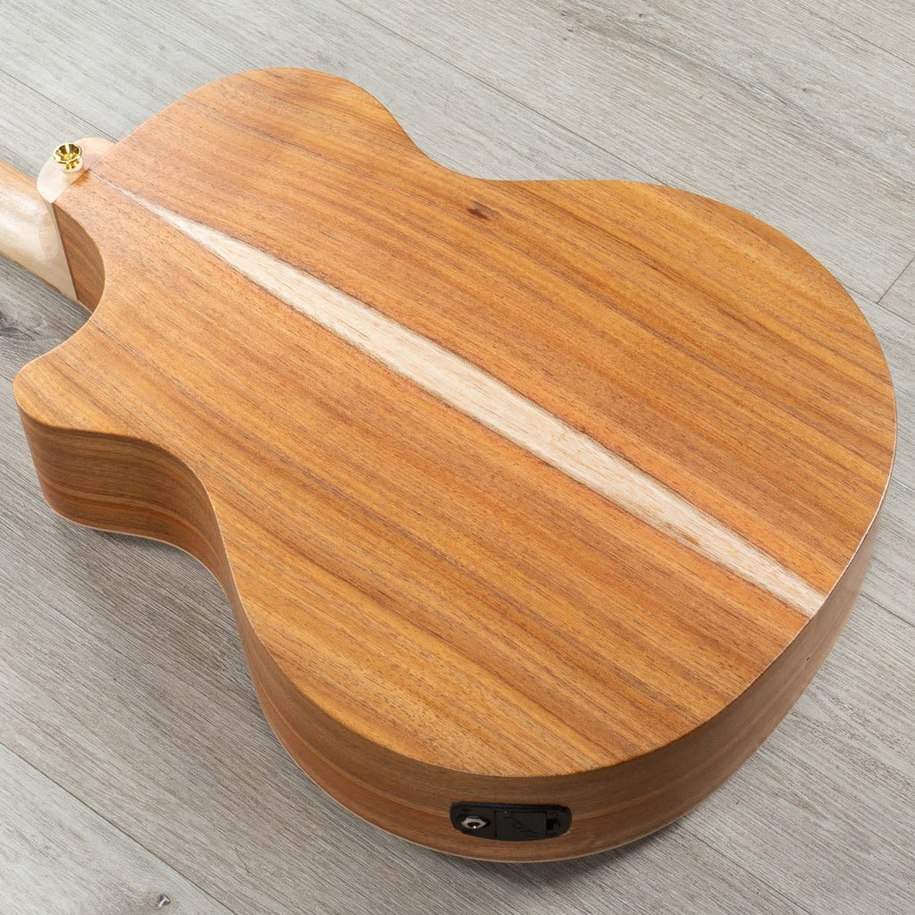 Cole Clark Angel 2 Series Auditorium AN2EC-RDBL Acoustic-Electric Guitar, Redwood Top, Cutaway