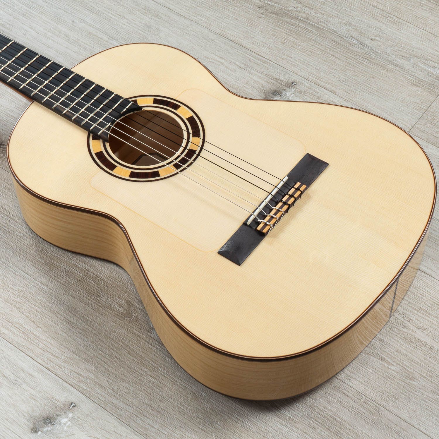 Kremona Rosa Blanca Nylon-String Flamenco Acoustic Guitar, Gloss Natural