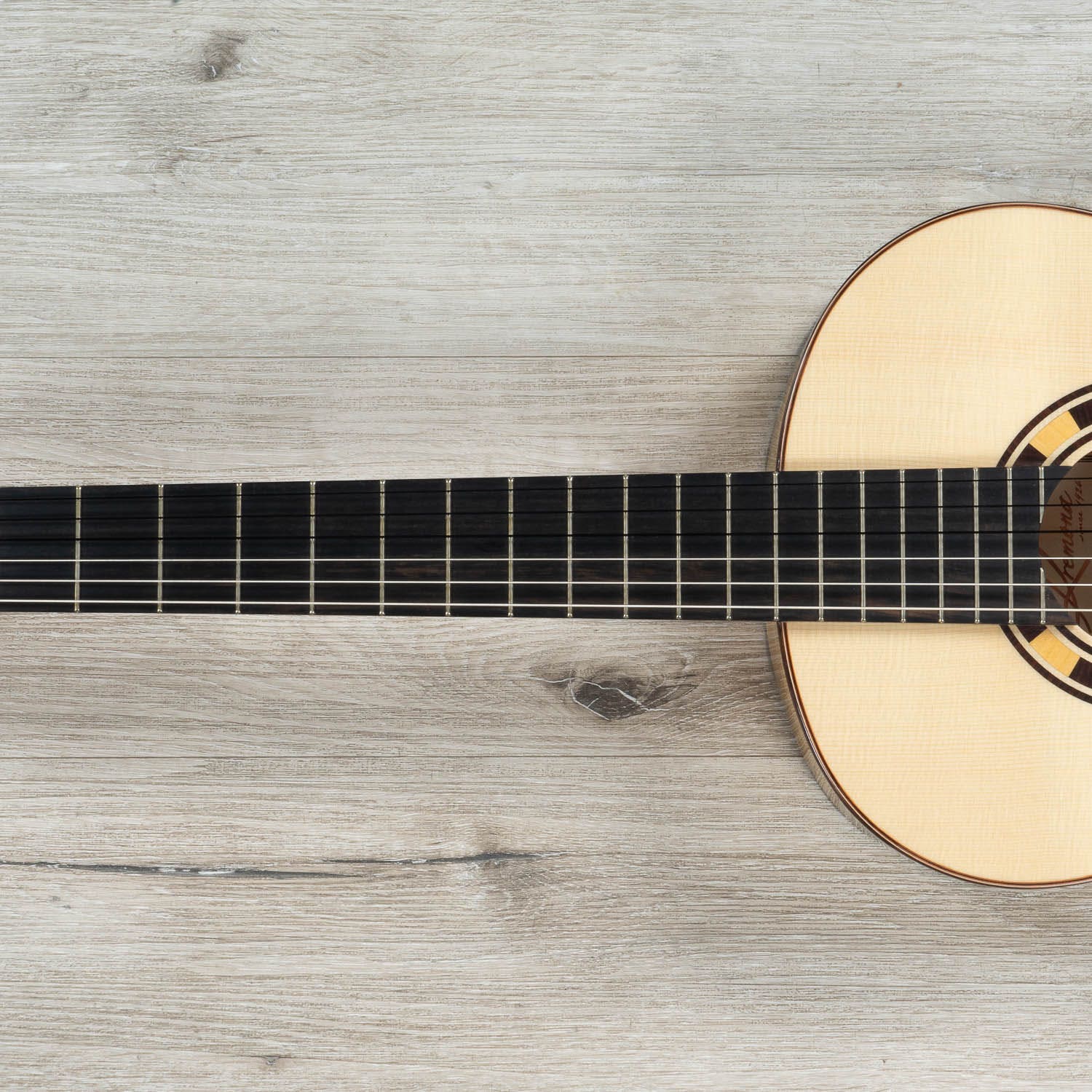 Kremona Rosa Blanca Nylon-String Flamenco Acoustic Guitar, Gloss Natural