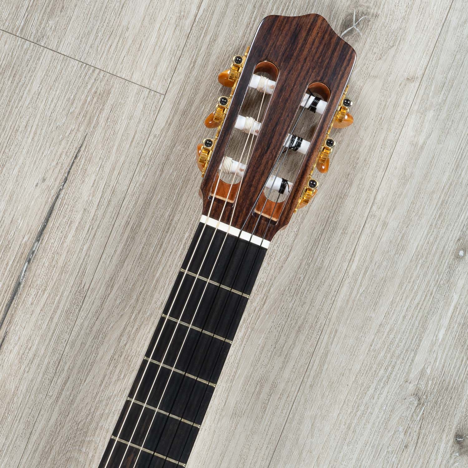 Kremona Rosa Blanca Nylon-String Flamenco Acoustic Guitar, Gloss Natural