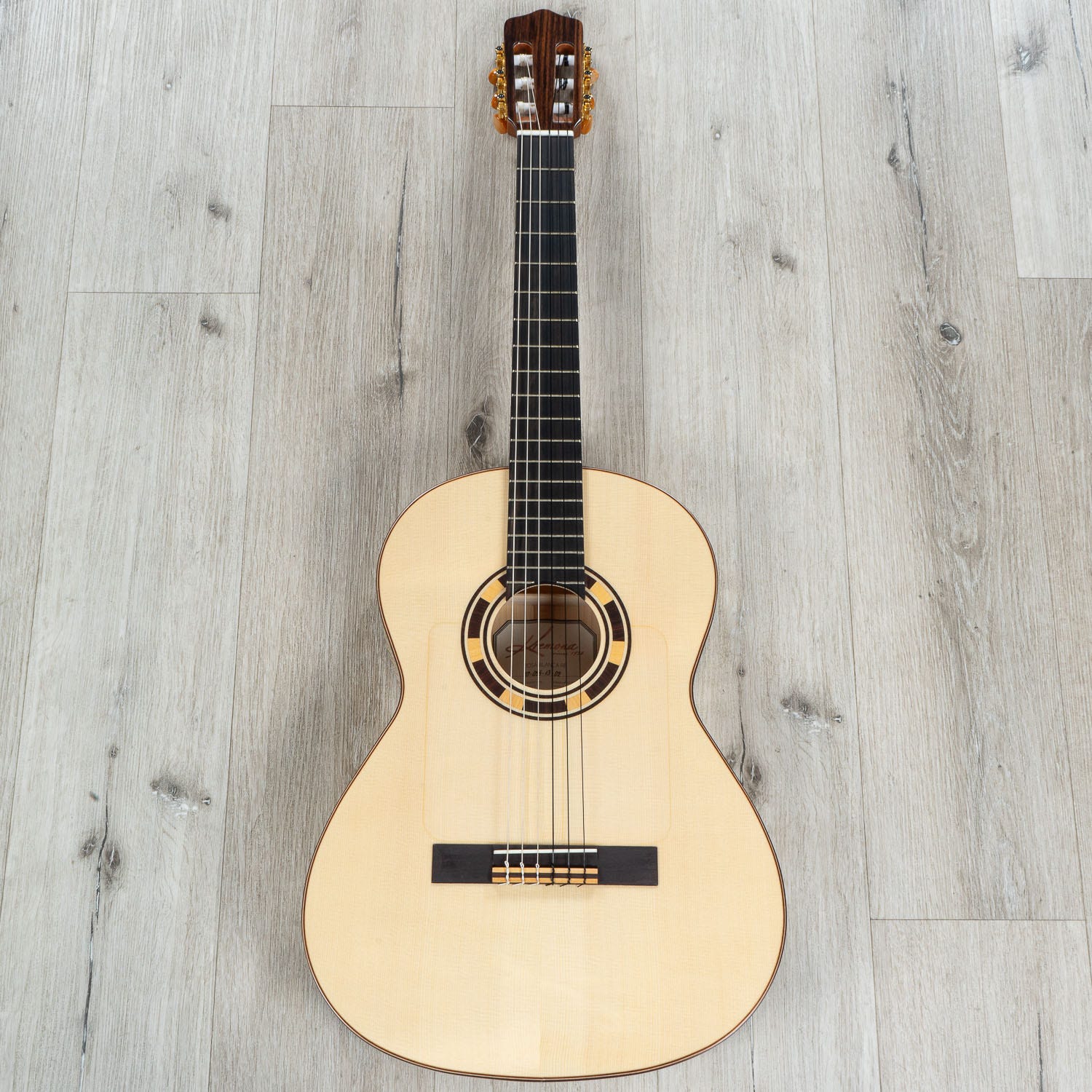 Kremona Rosa Blanca Nylon-String Flamenco Acoustic Guitar, Gloss Natural