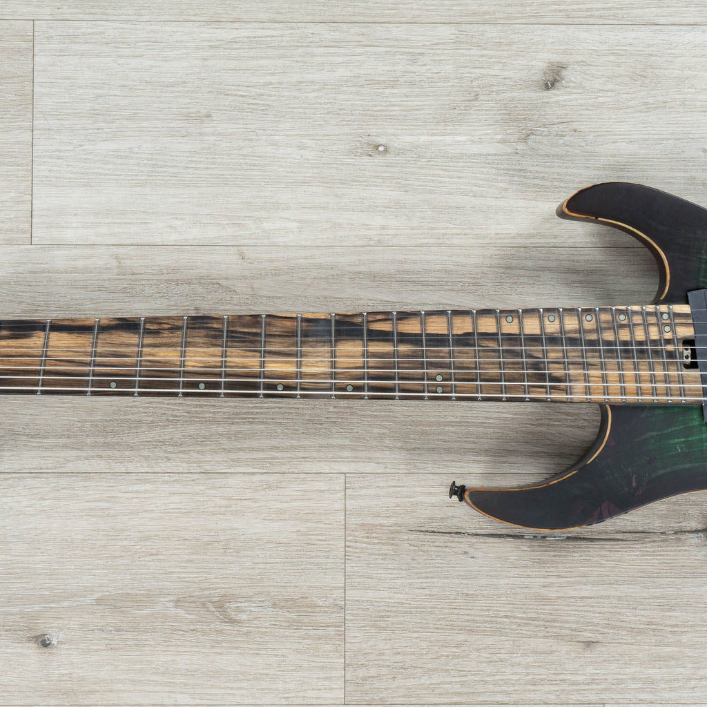Legator Ninja N8FX 8-String Multi-Scale Electric Guitar, Fishman Fluence Pickups, Nexus