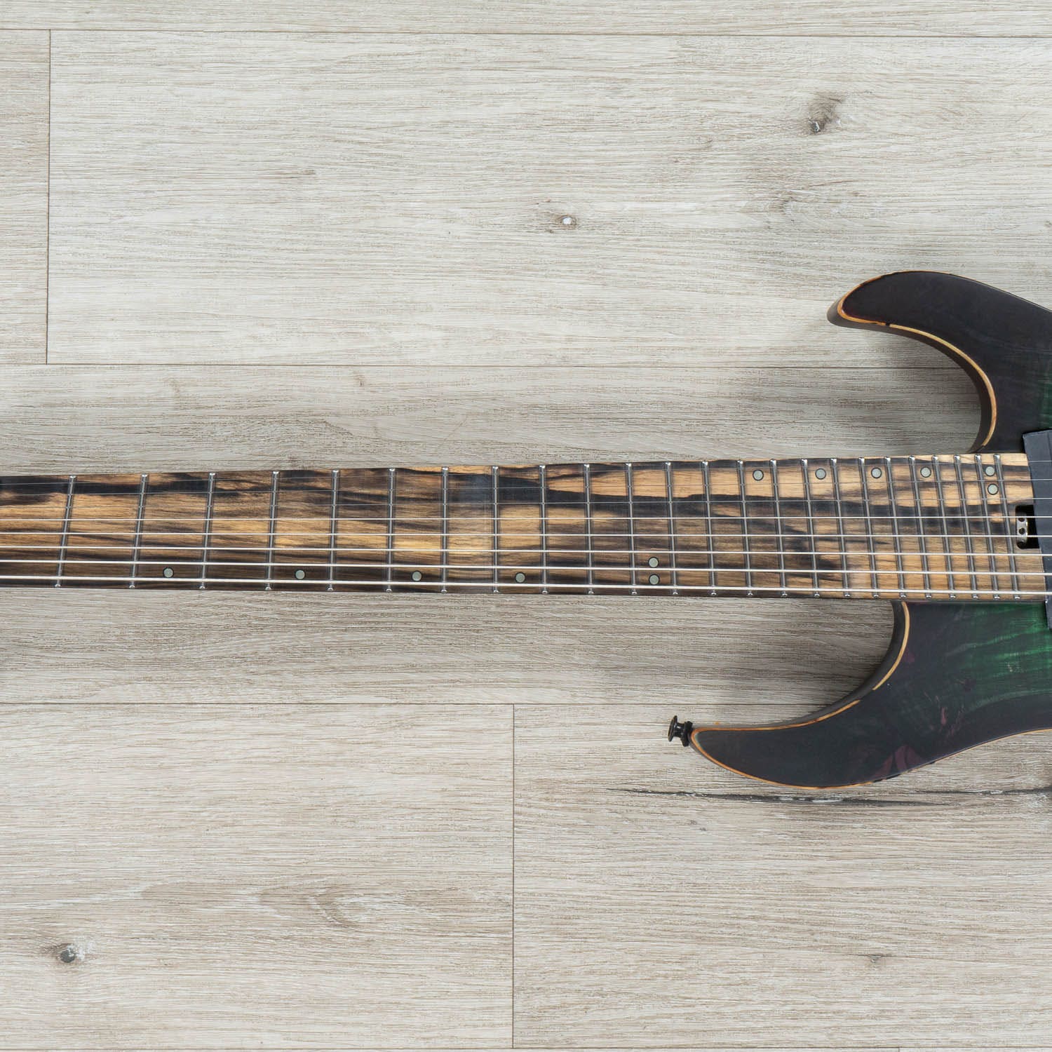 Legator Ninja N8FX 8-String Multi-Scale Electric Guitar, Fishman Fluence Pickups, Nexus