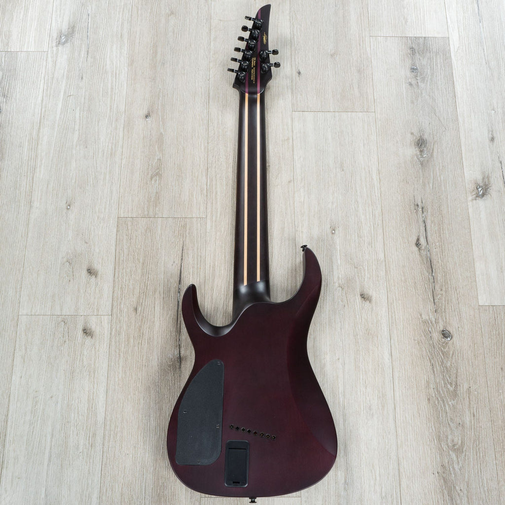 Legator Ninja N8FX 8-String Multi-Scale Electric Guitar, Fishman Fluence Pickups, Nexus