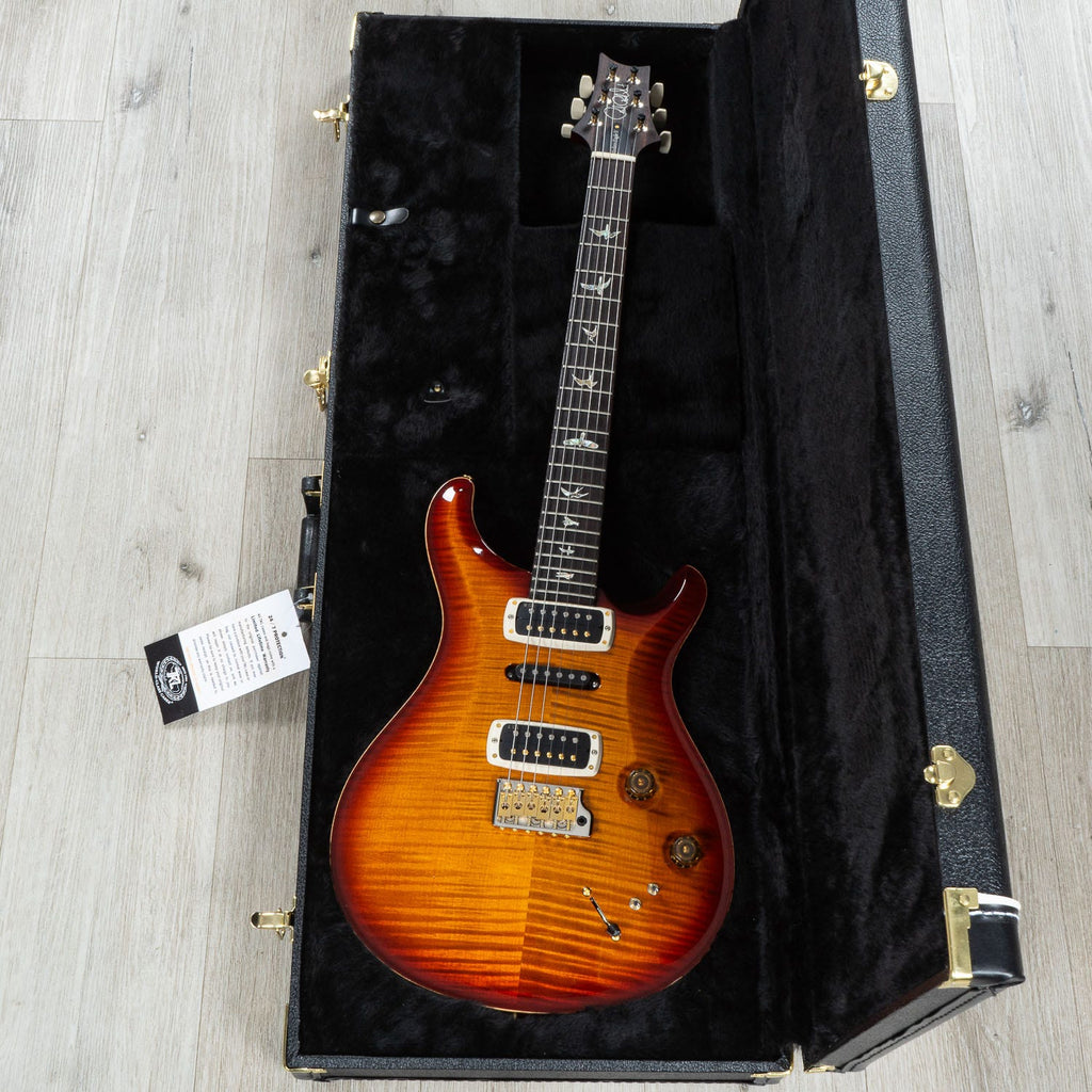 PRS Paul Reed Smith Modern Eagle V 10-Top Guitar, Rosewood Fretboard, Wing Tuners, Dark Cherry Sunburst