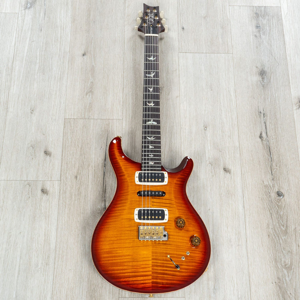 PRS Paul Reed Smith Modern Eagle V 10-Top Guitar, Rosewood Fretboard, Wing Tuners, Dark Cherry Sunburst