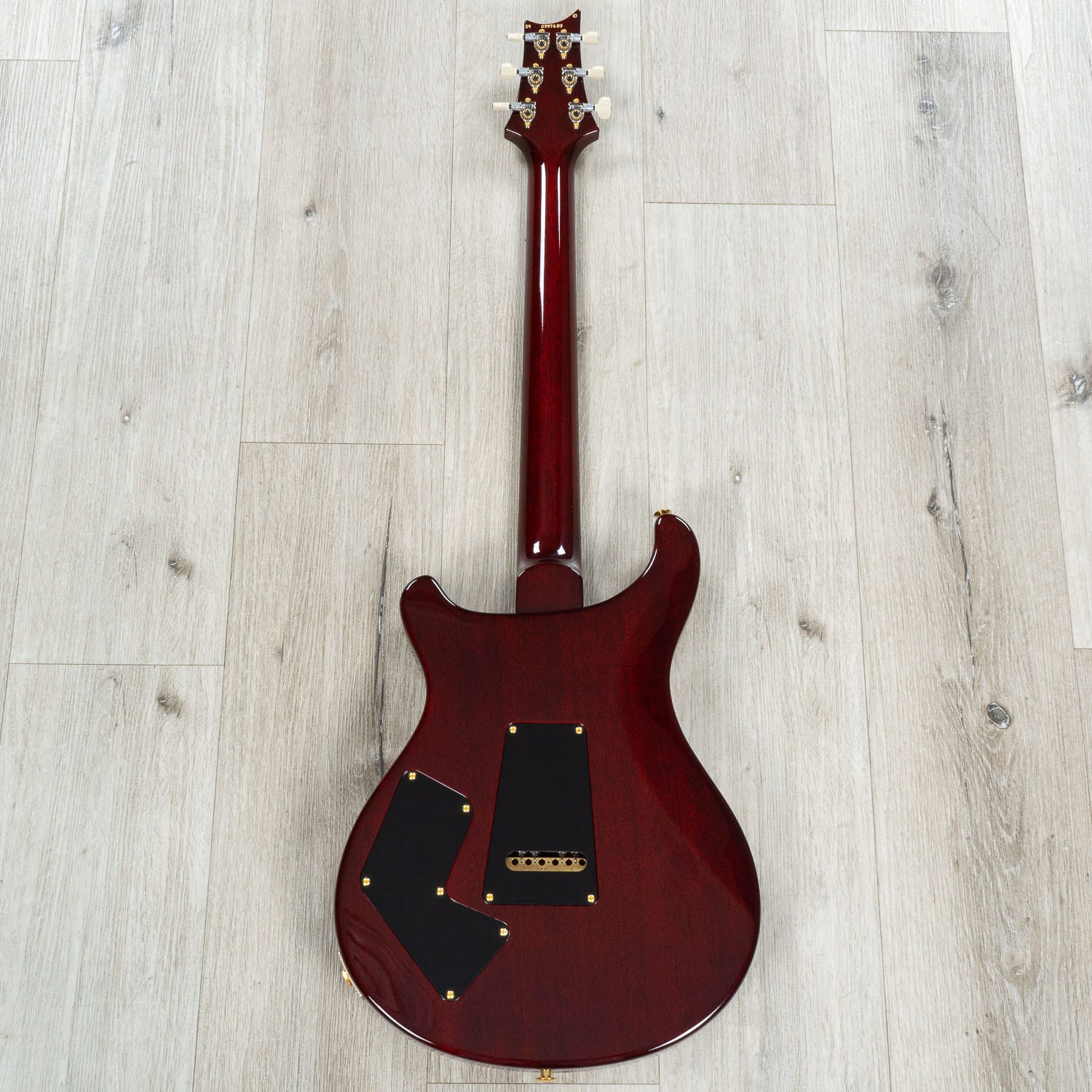 PRS Paul Reed Smith Modern Eagle V 10-Top Guitar, Rosewood Fretboard, Wing Tuners, Dark Cherry Sunburst