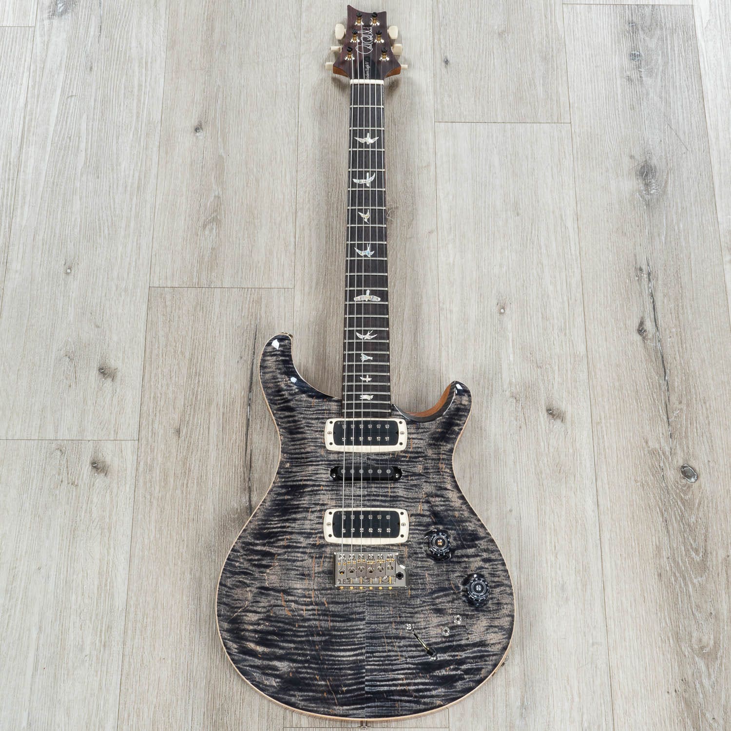 PRS Paul Reed Smith Modern Eagle V Guitar, Rosewood Fretboard, Wing Tuners, Charcoal