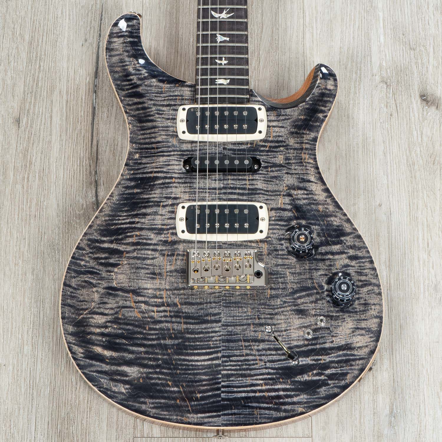 PRS Paul Reed Smith Modern Eagle V Guitar, Rosewood Fretboard, Wing Tuners, Charcoal