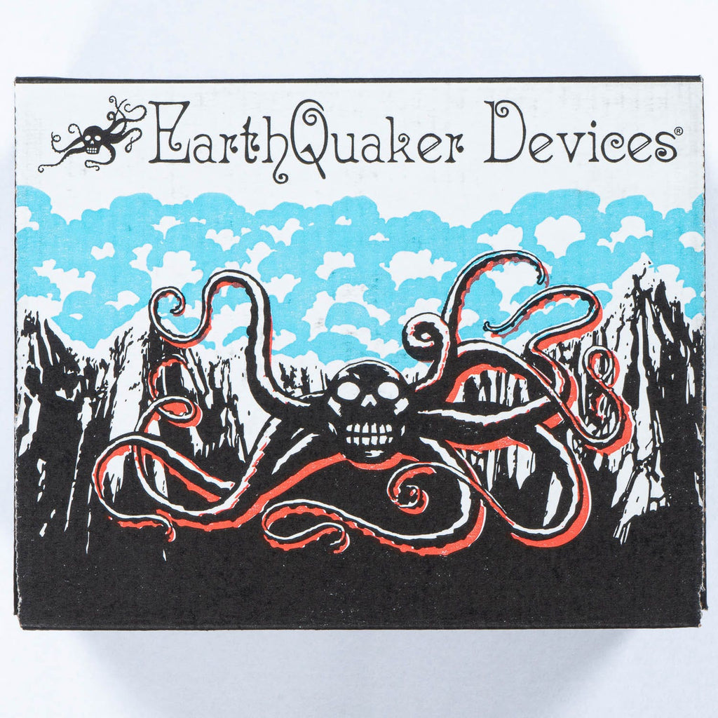 EQD EarthQuaker Devices Avalanche Run V2 Stereo Delay & Reverb Guitar Effects Pedal, Pitbull Audio Exclusive Black on Black