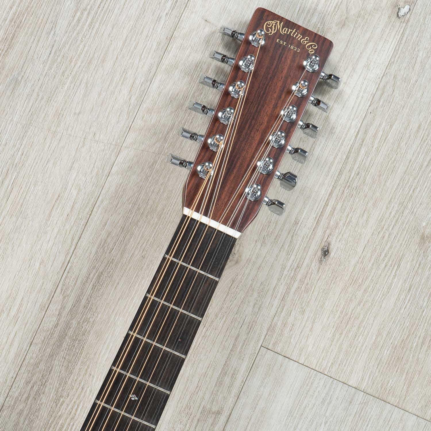 Martin Standard Series HD12-28 Dreadnought 12-String Acoustic Guitar, Rosewood Back & Sides, Spruce Aging Toner