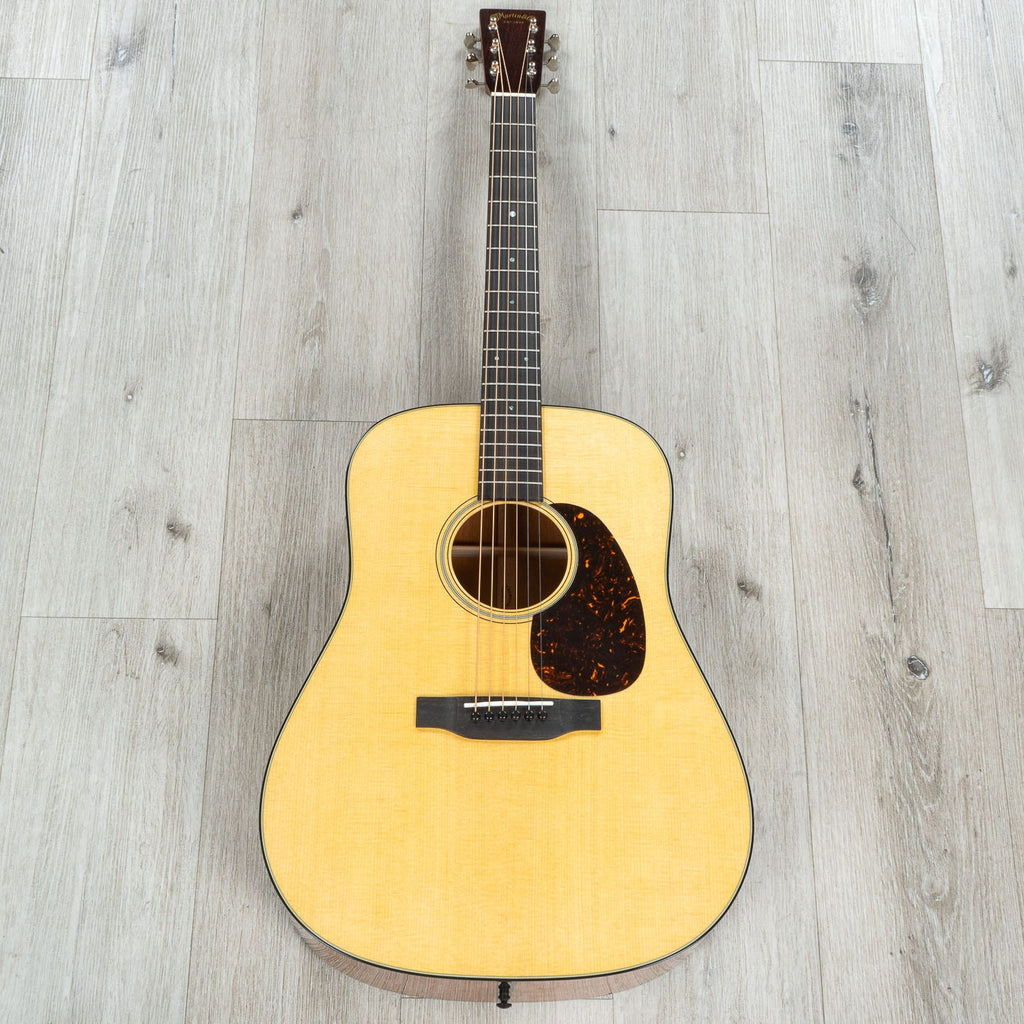 Martin Standard Series D-18 Dreadnought Acoustic Guitar, Mahogany Back & Sides, Spruce Aging Toner