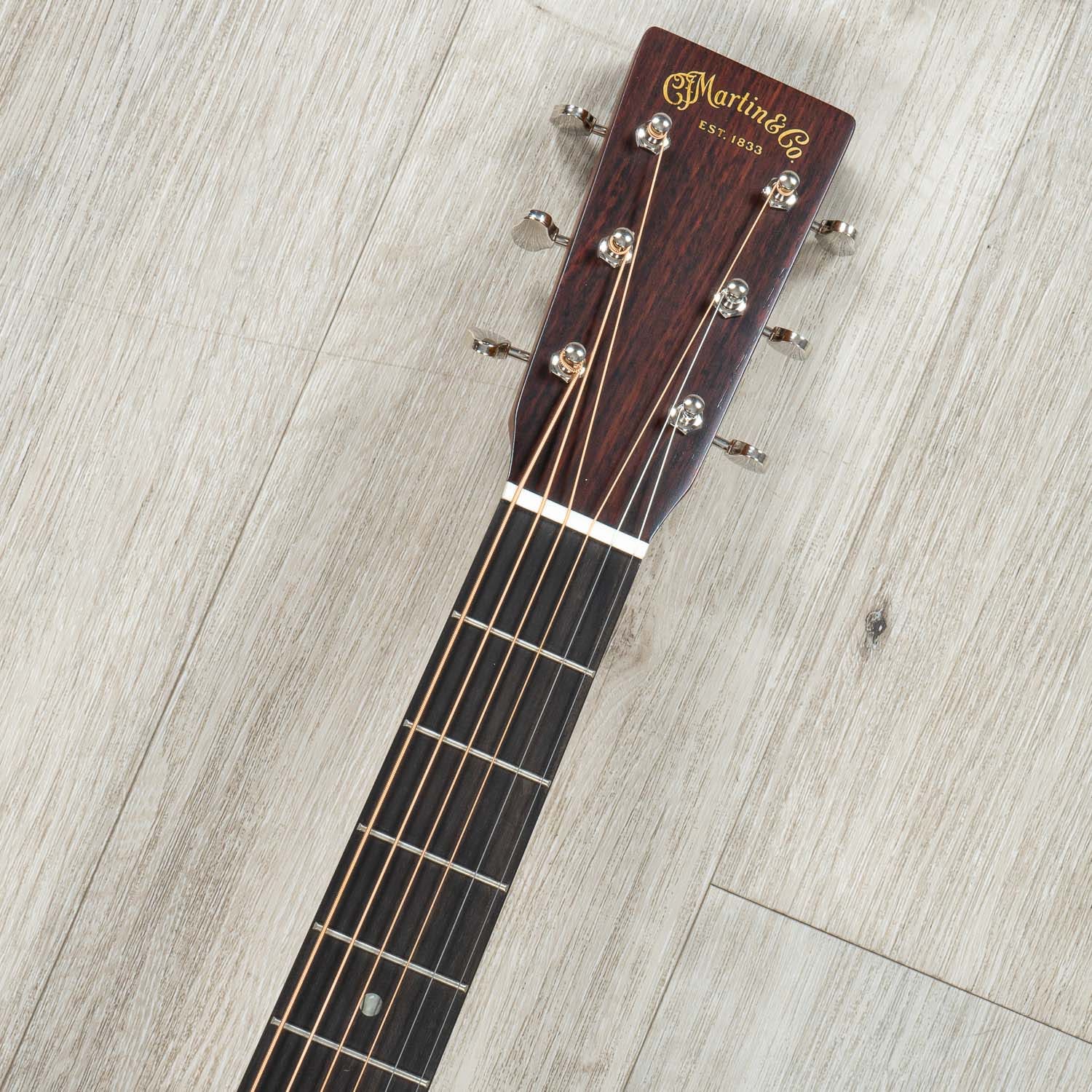 Martin Standard Series D-18 Dreadnought Acoustic Guitar, Mahogany Back & Sides, Spruce Aging Toner