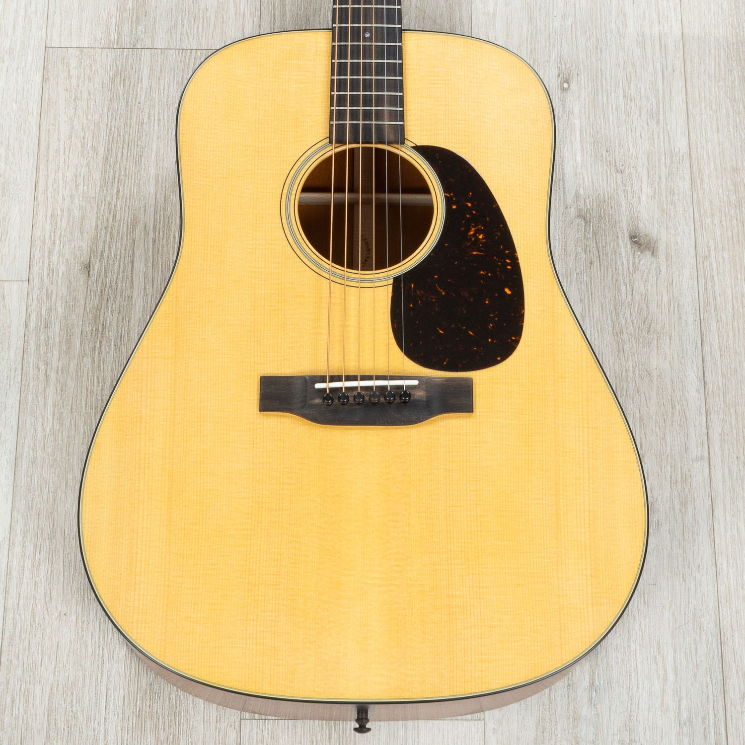 Martin Standard Series D-18 Satin Dreadnought Acoustic Guitar, Mahogany Back & Sides, Satin Spruce Aging Toner