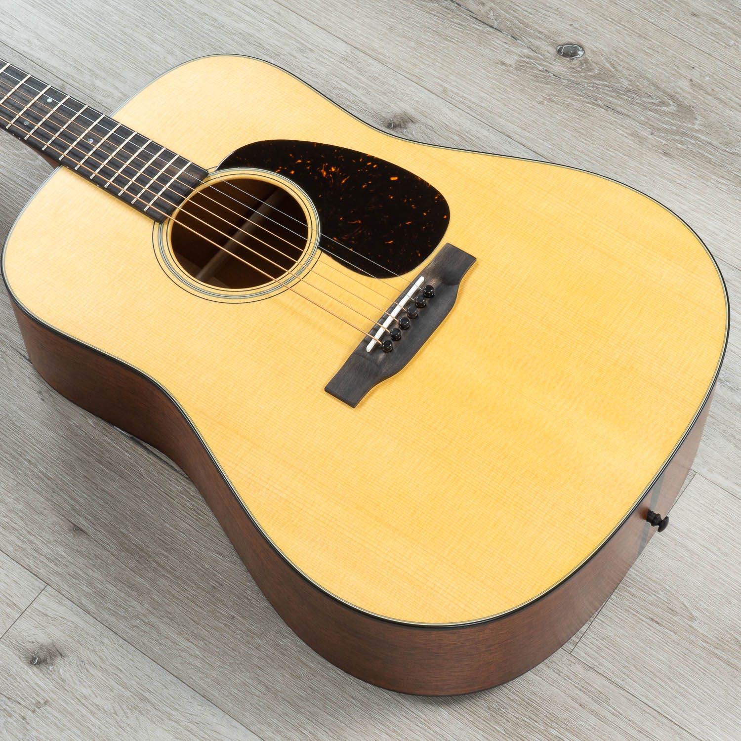 Martin Standard Series D-18 Satin Dreadnought Acoustic Guitar, Mahogany Back & Sides, Satin Spruce Aging Toner