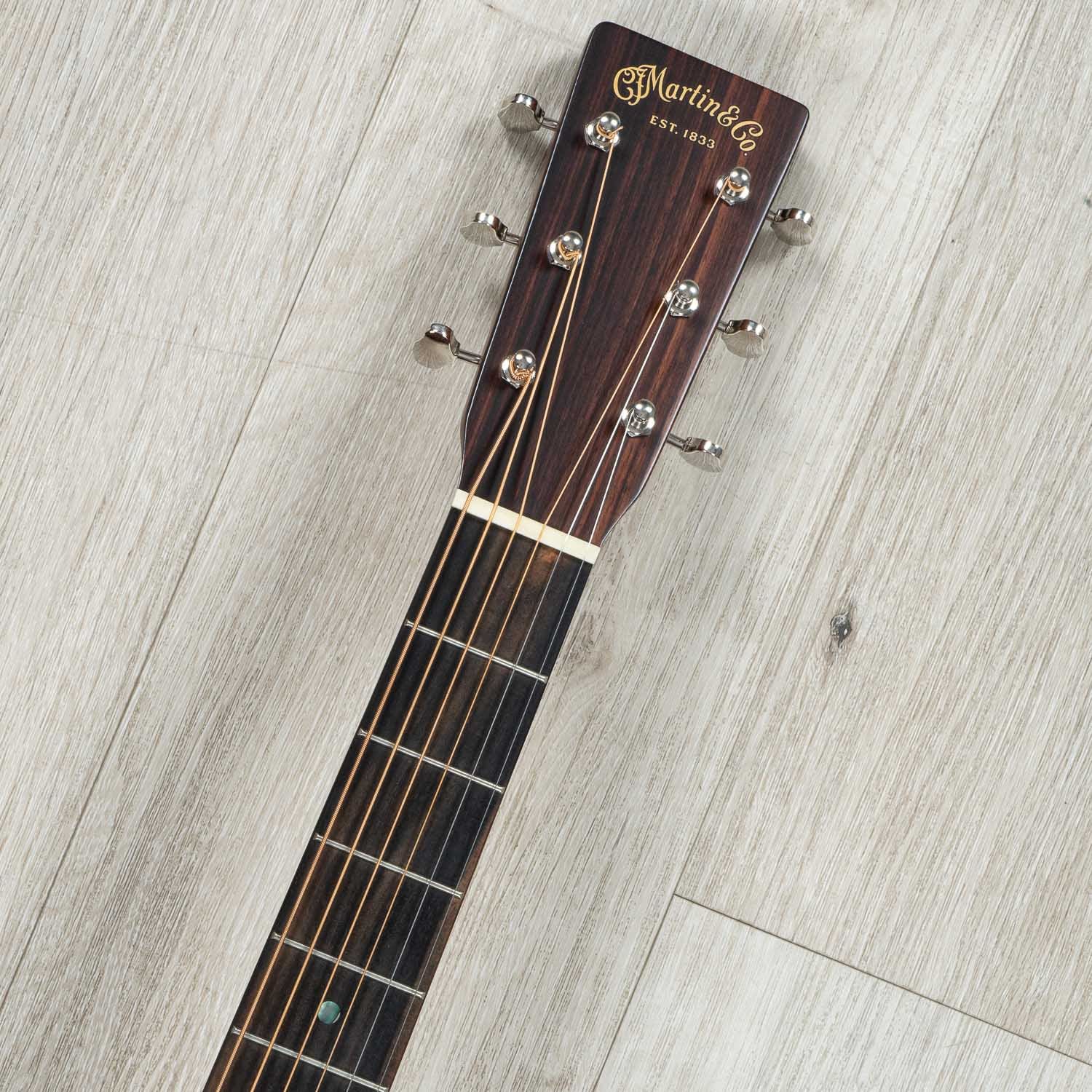 Martin Standard Series D-18 Satin Dreadnought Acoustic Guitar, Mahogany Back & Sides, Satin Spruce Aging Toner