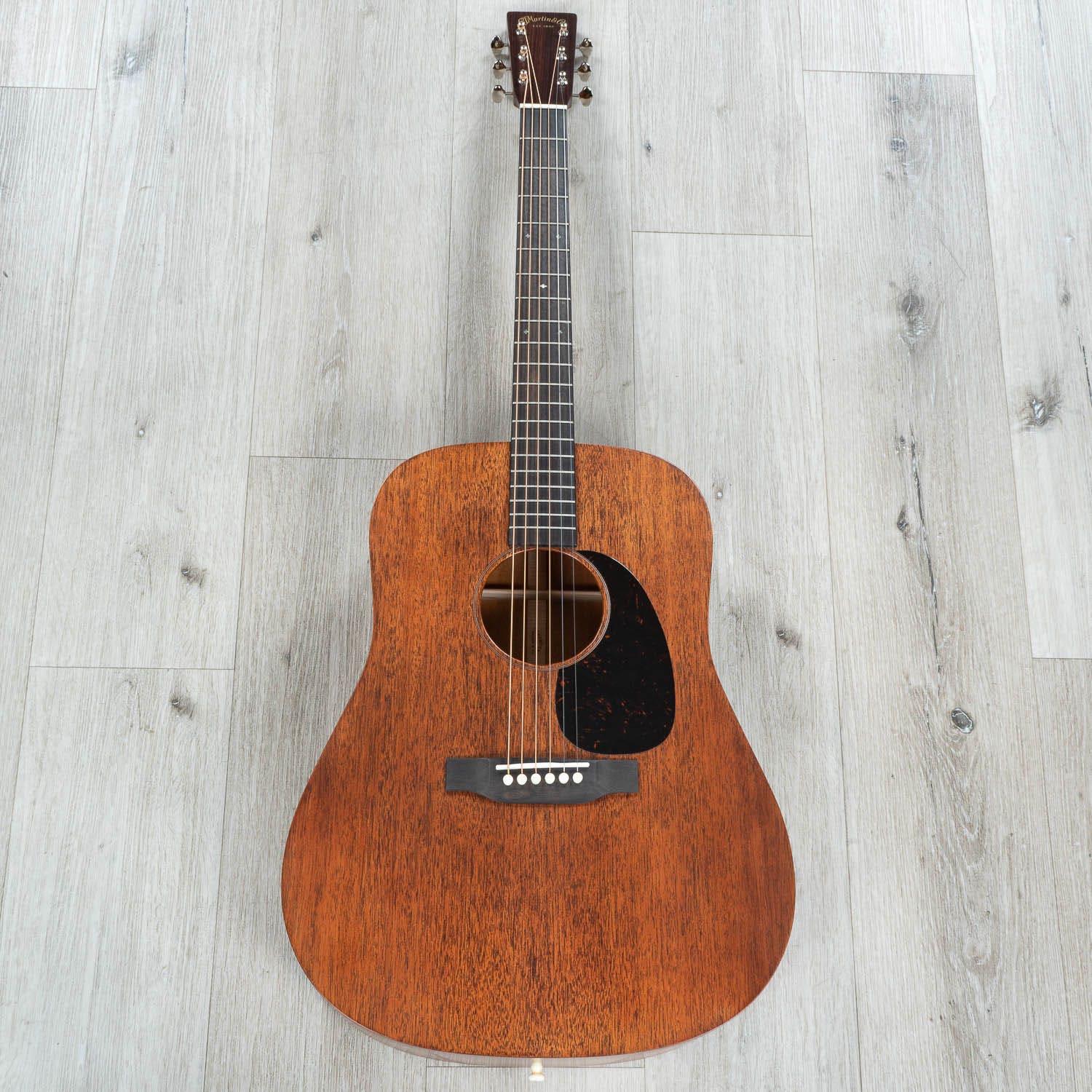Martin Standard Series D-17 Dreadnought Acoustic Guitar, Mahogany Back, Sides & Top, Dark Satin