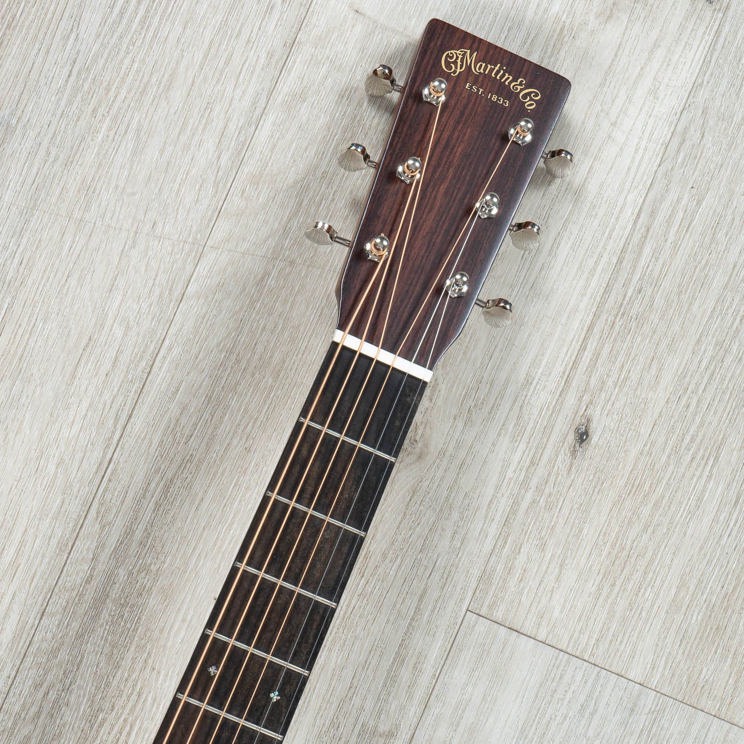 Martin Standard Series D-17 Dreadnought Acoustic Guitar, Mahogany Back, Sides & Top, Dark Satin