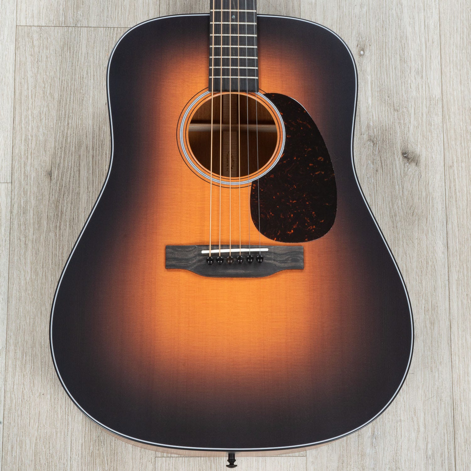 Martin Standard Series D-18 Dreadnought Acoustic Guitar, Mahogany & Spruce, Satin 1935 Sunburst