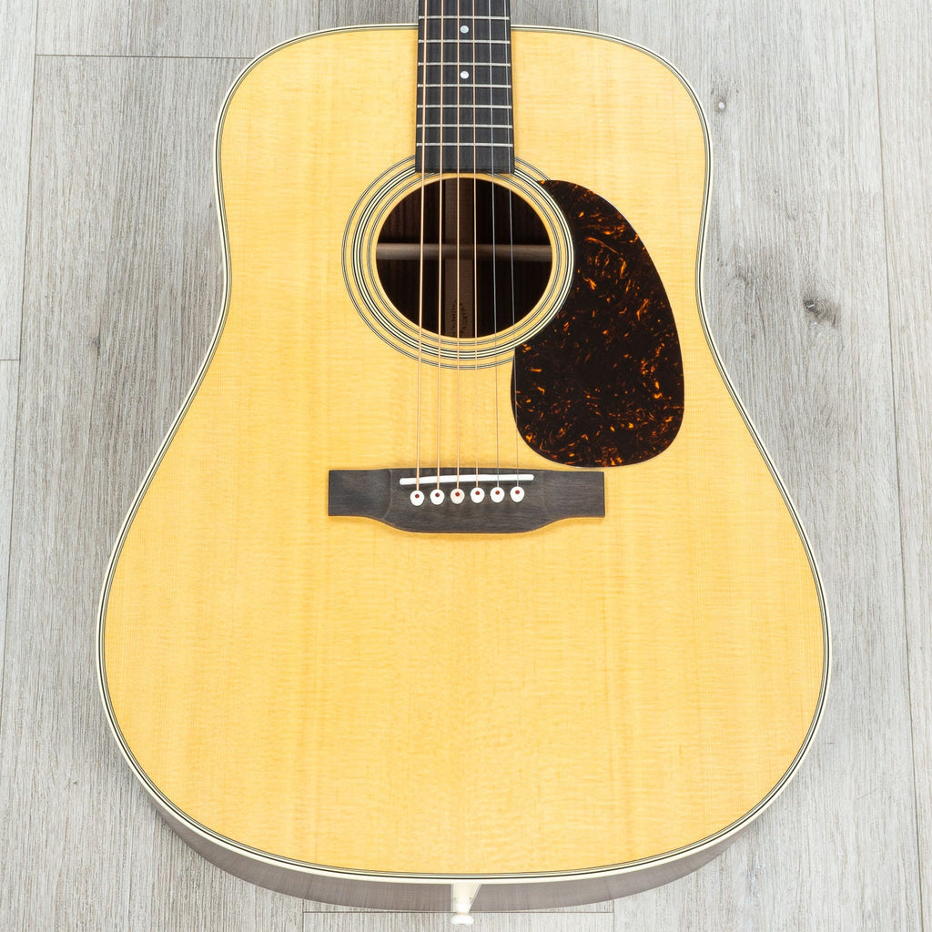 Martin Standard Series D-28 Satin Dreadnought Acoustic Guitar, Rosewood Back & Sides, Satin Spruce Aging Toner