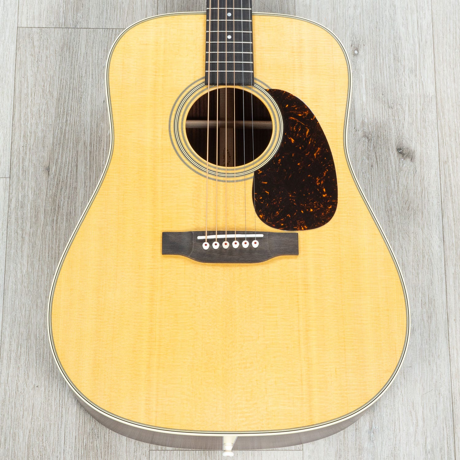 Martin Standard Series D-28 Satin Dreadnought Acoustic Guitar, Rosewood Back & Sides, Satin Spruce Aging Toner