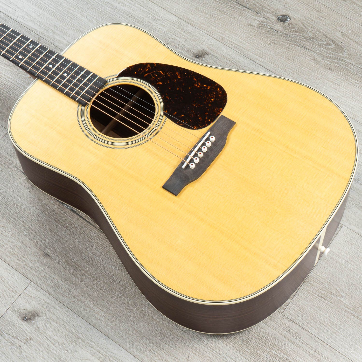 Martin Standard Series D-28 Satin Dreadnought Acoustic Guitar, Rosewood Back & Sides, Satin Spruce Aging Toner