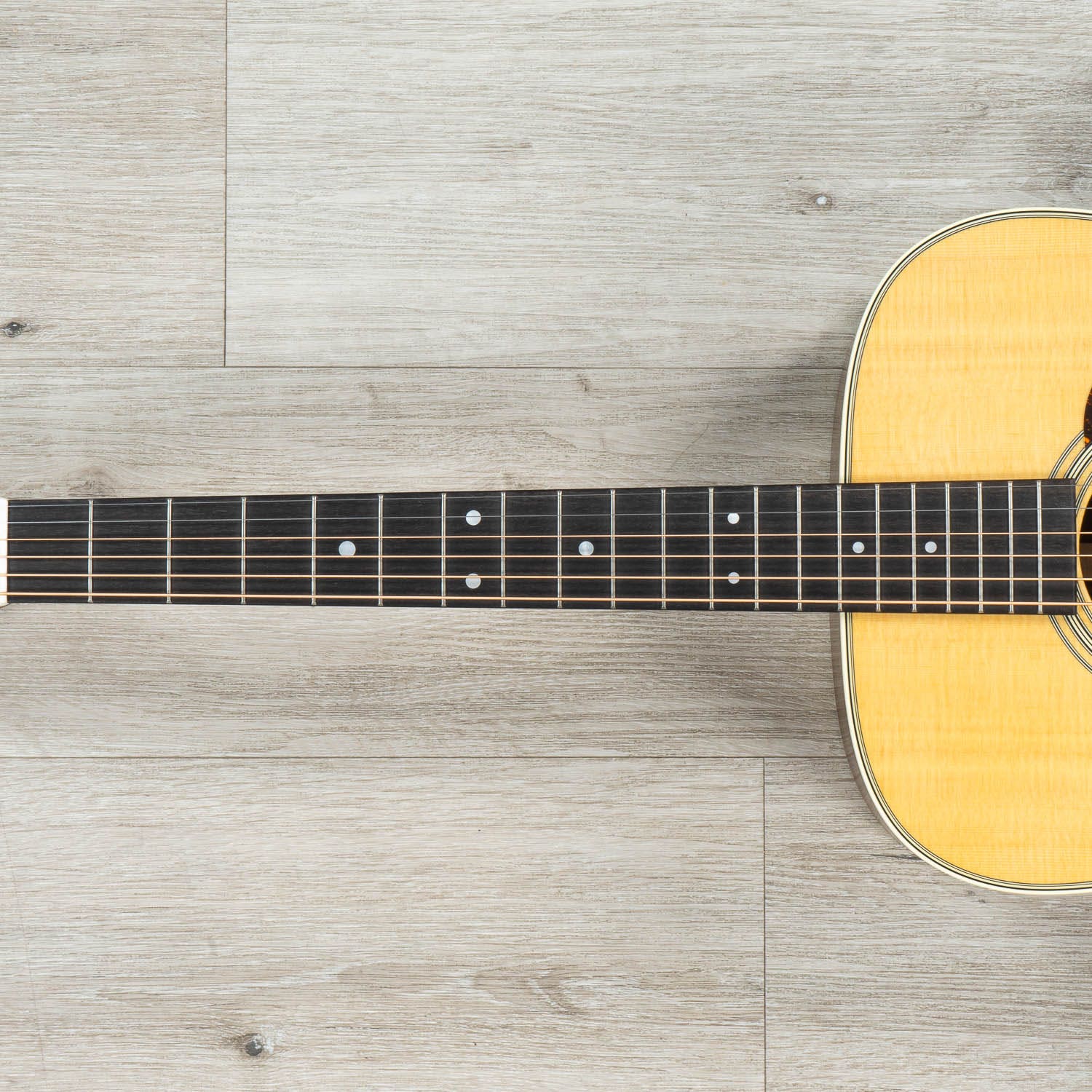 Martin Standard Series D-28 Satin Dreadnought Acoustic Guitar, Rosewood Back & Sides, Satin Spruce Aging Toner