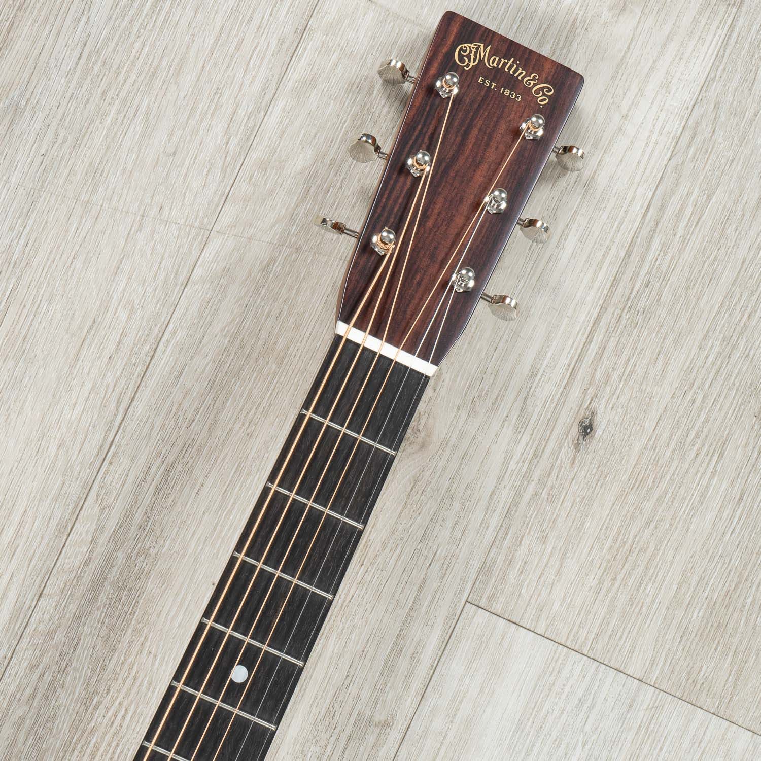 Martin Standard Series D-28 Satin Dreadnought Acoustic Guitar, Rosewood Back & Sides, Satin Spruce Aging Toner
