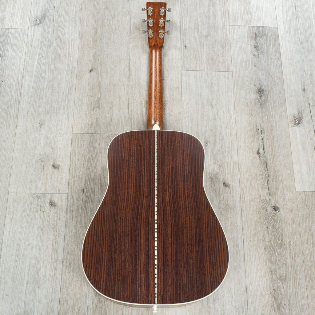 Martin Standard Series D-28 Satin Dreadnought Acoustic Guitar, Rosewood Back & Sides, Satin Spruce Aging Toner