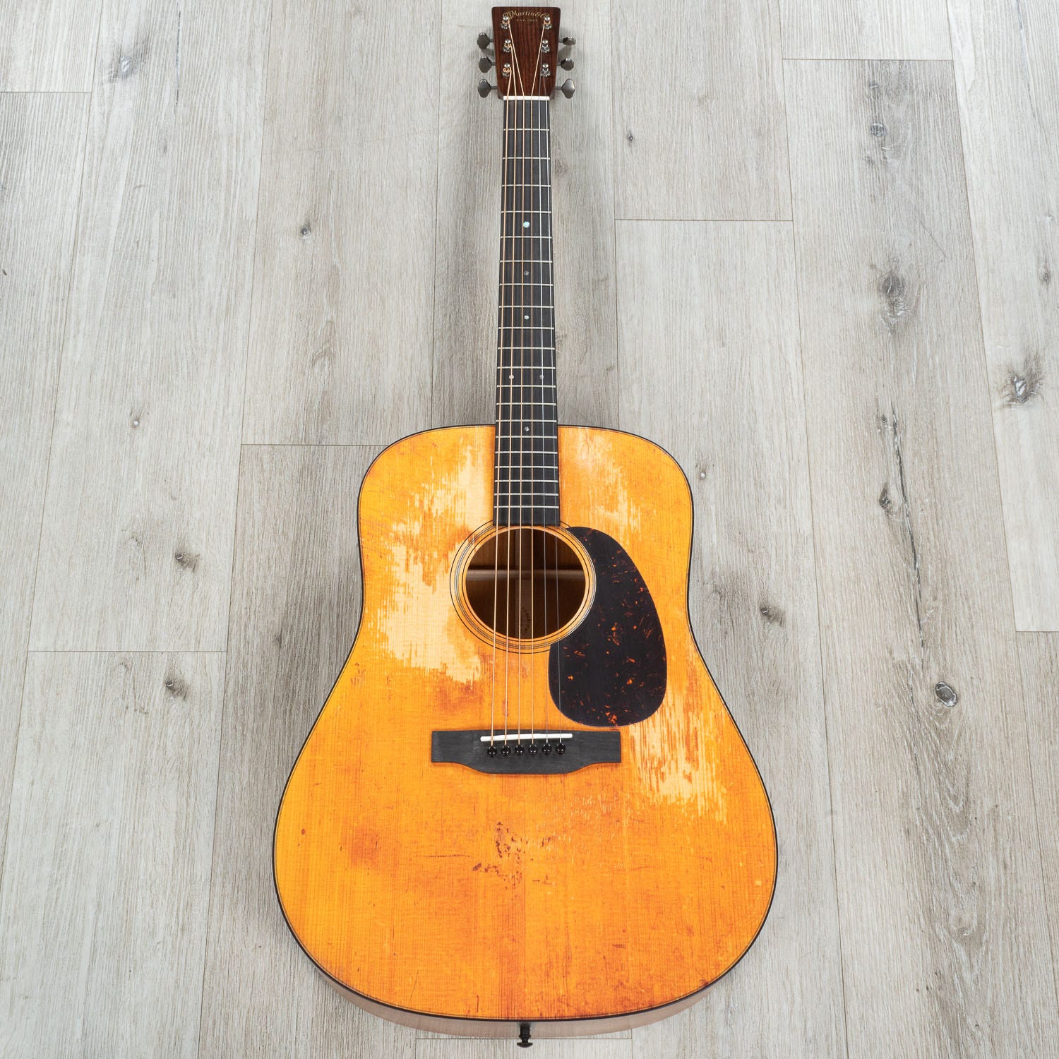 Martin Standard Series D-18 StreetLegend Dreadnought Acoustic Guitar, Mahogany Back & Sides, Aged Spruce